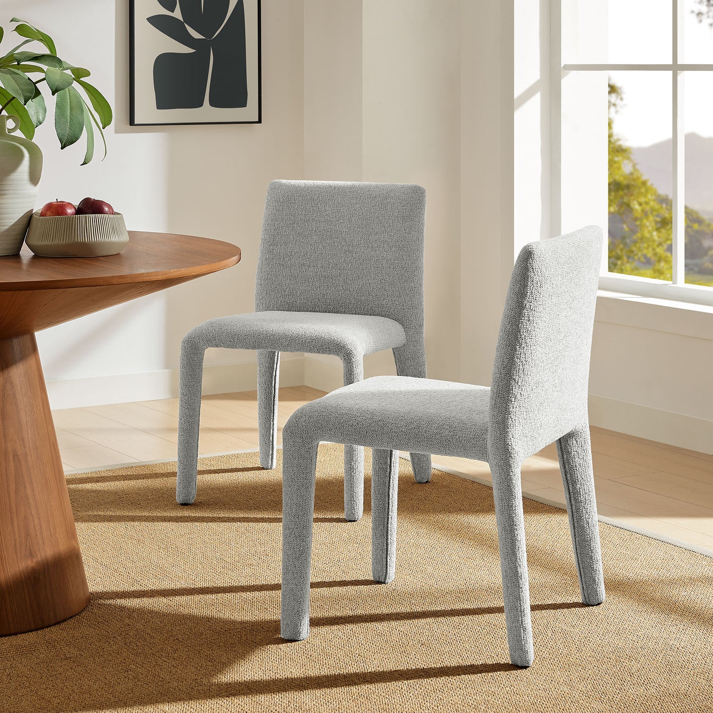 Rhodes Fabric Upholstered Dining Chair by Modway EEI-7222-DOV