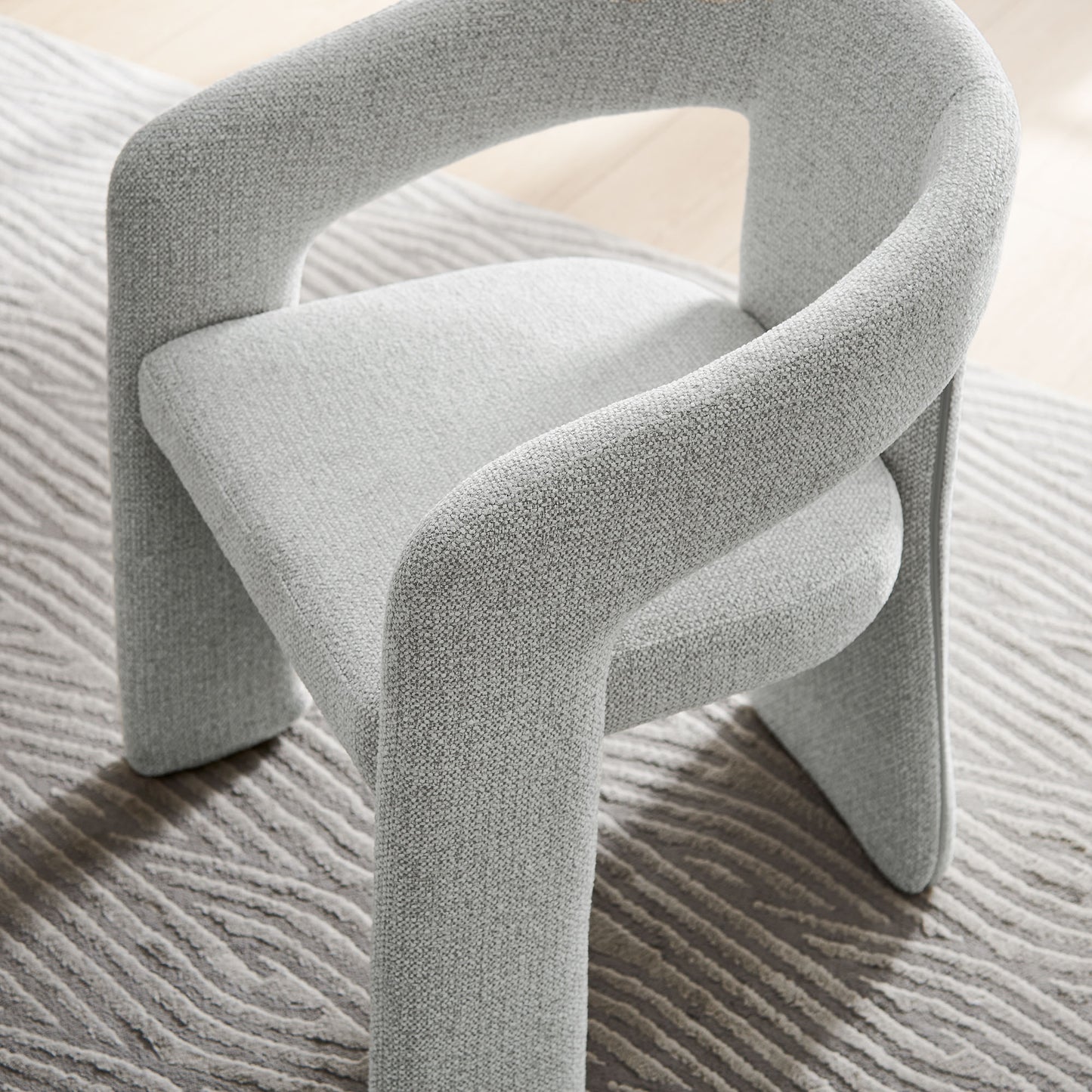 Oslo Barrel Fabric Upholstered Dining Accent Chair by Modway EEI-7224-DOV