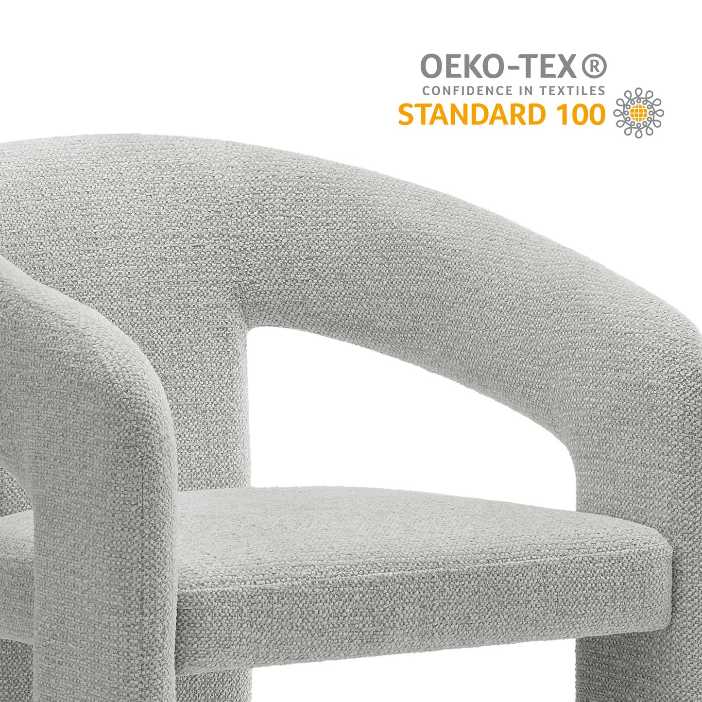 Oslo Barrel Fabric Upholstered Dining Accent Chair by Modway EEI-7224-DOV