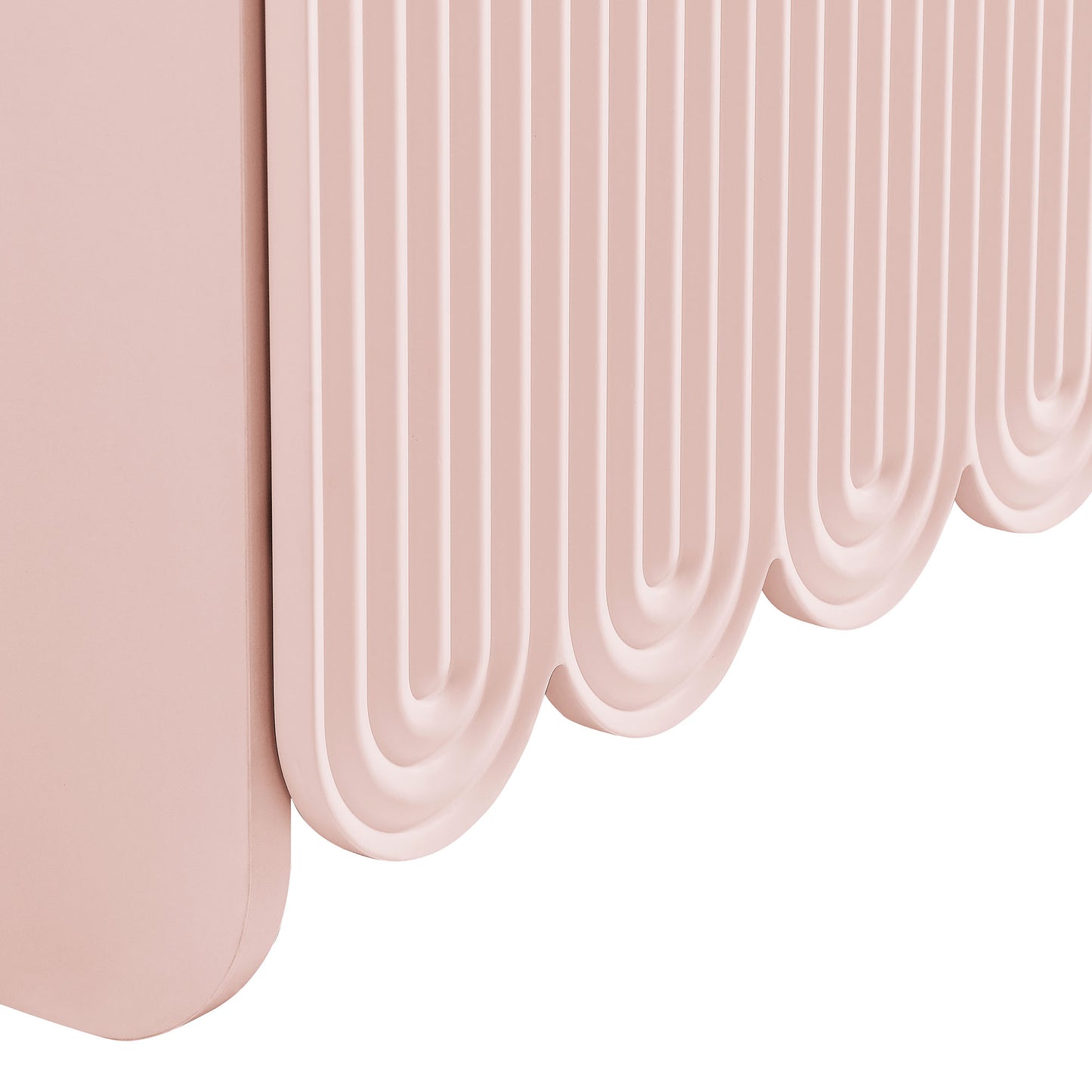 Dahlia Fluted and Scalloped Sideboard Storage Cabinet by Modway