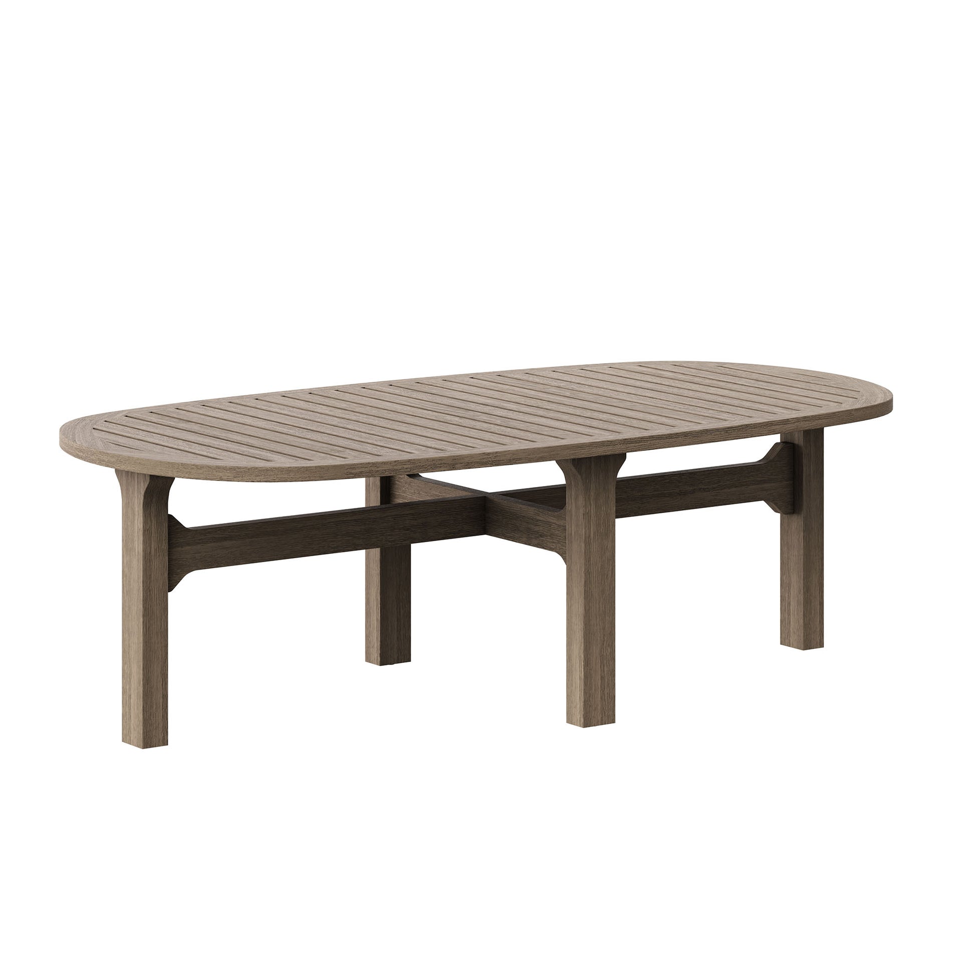 Saratoga 4-Piece Outdoor Patio Teak Wood Furniture Set by Modway