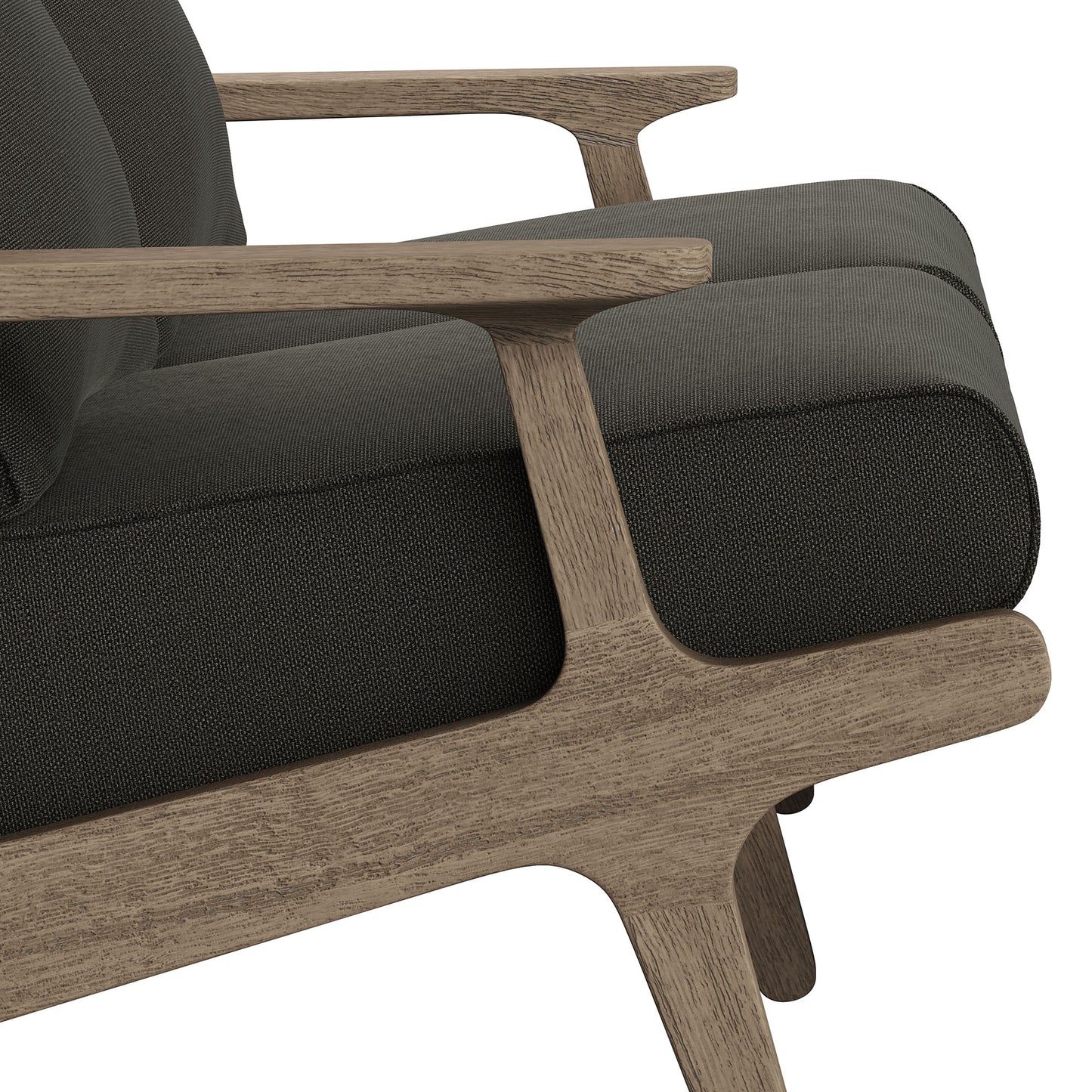 Saratoga Outdoor Patio Teak Wood Loveseat by Modway