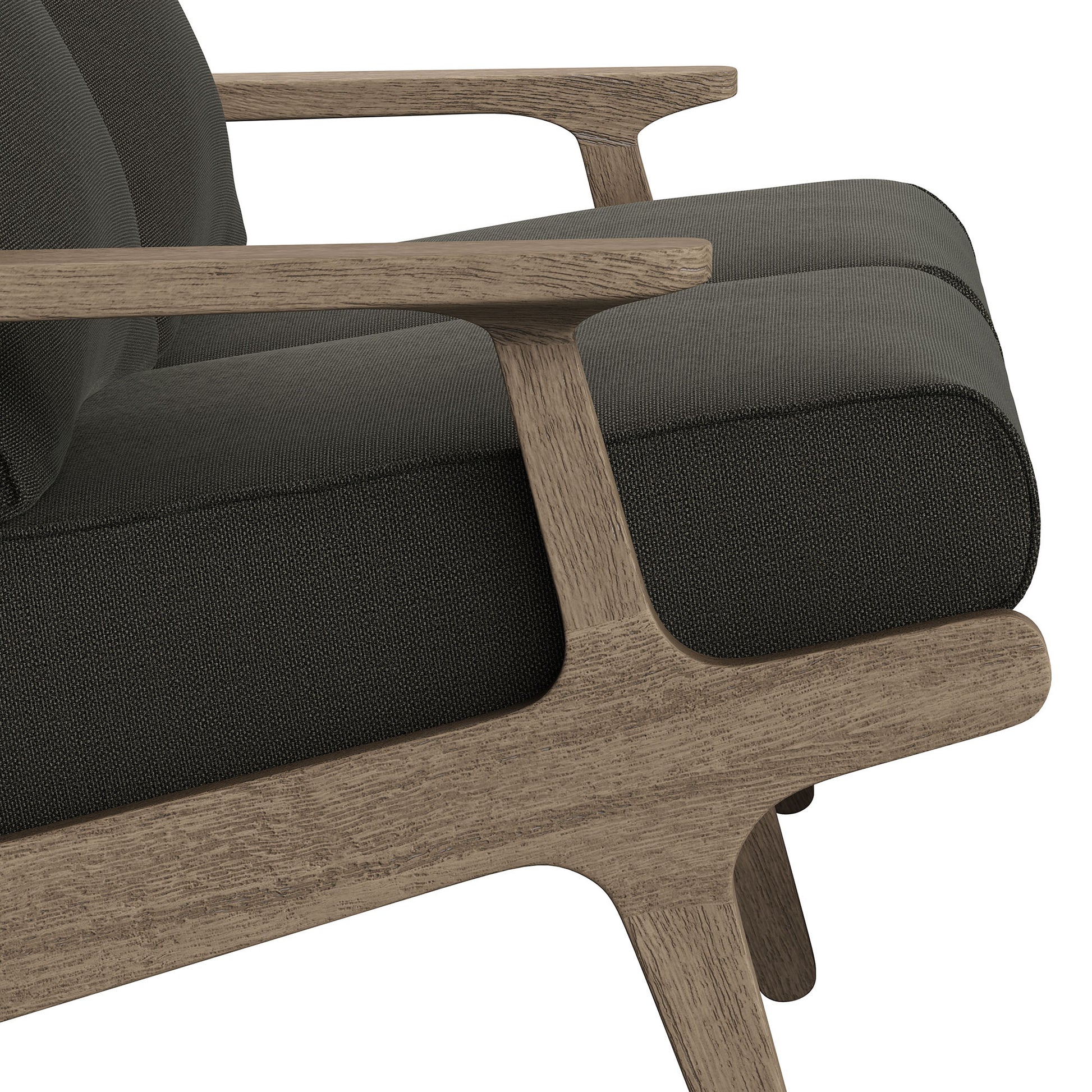 Saratoga Outdoor Patio Teak Wood Loveseat by Modway