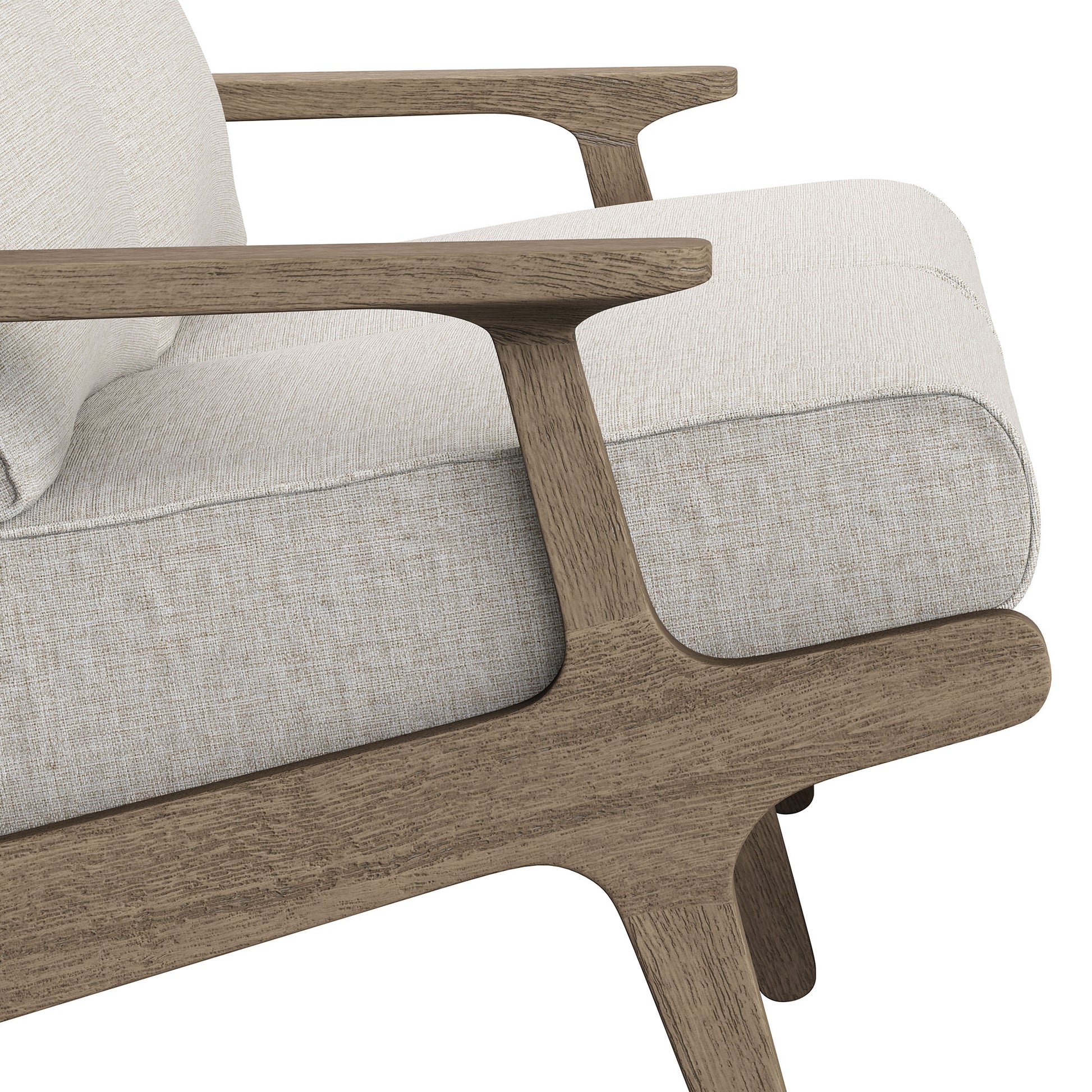 Saratoga Outdoor Patio Teak Wood Loveseat by Modway