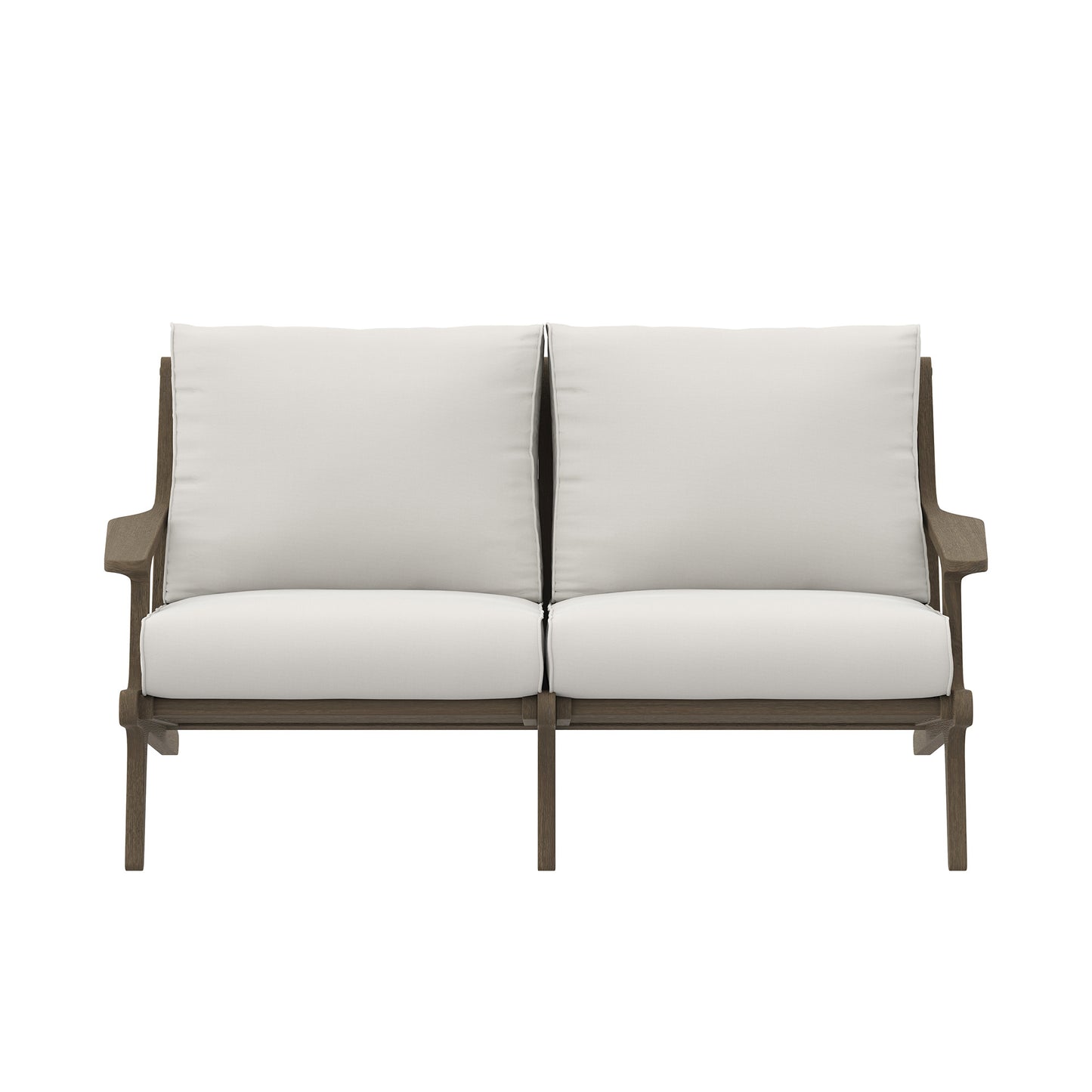 Saratoga Outdoor Patio Teak Wood Loveseat by Modway
