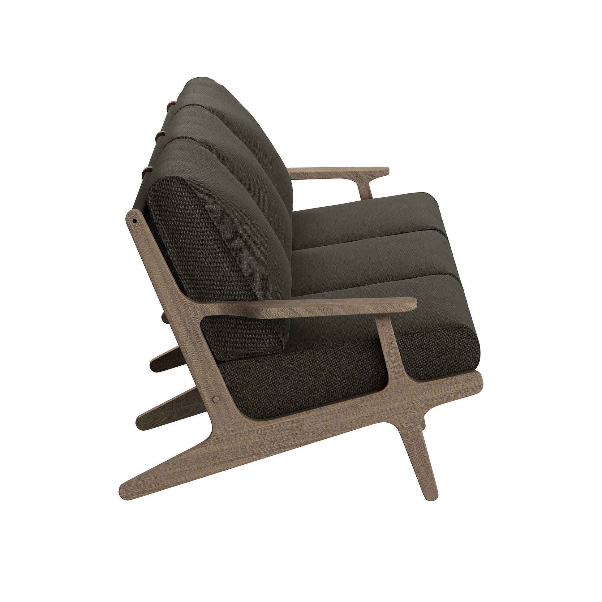 Saratoga Outdoor Patio Teak Sofa by Modway