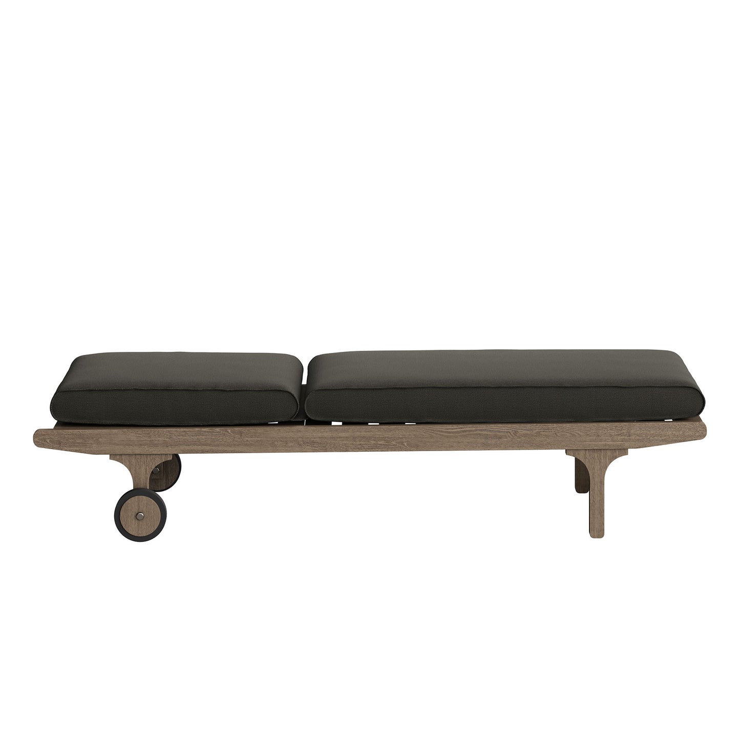 Saratoga Outdoor Patio Teak Chaise Lounge Chair by Modway