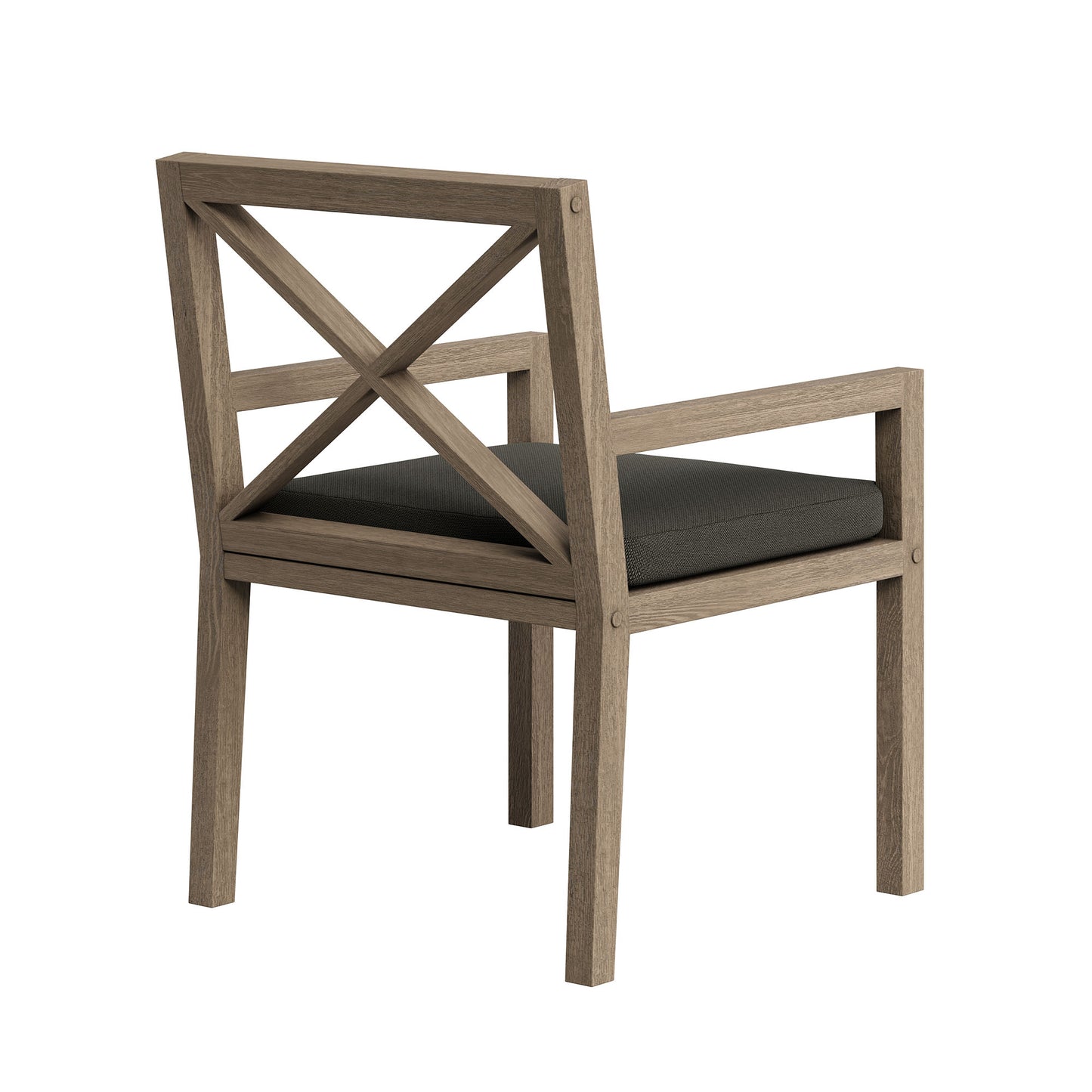 Northlake Outdoor Patio Teak Dining Armchair by Modway
