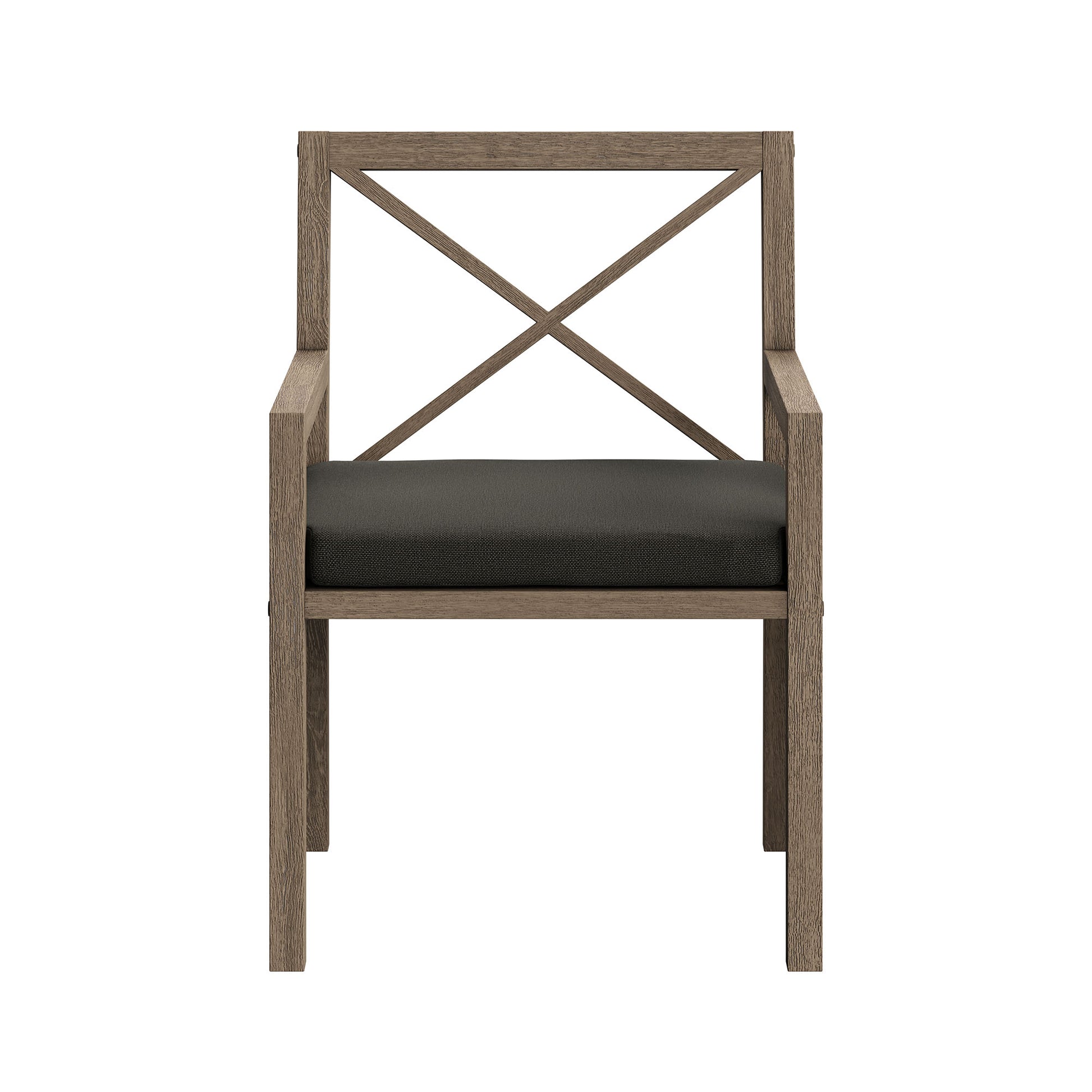 Northlake Outdoor Patio Teak Dining Armchair by Modway