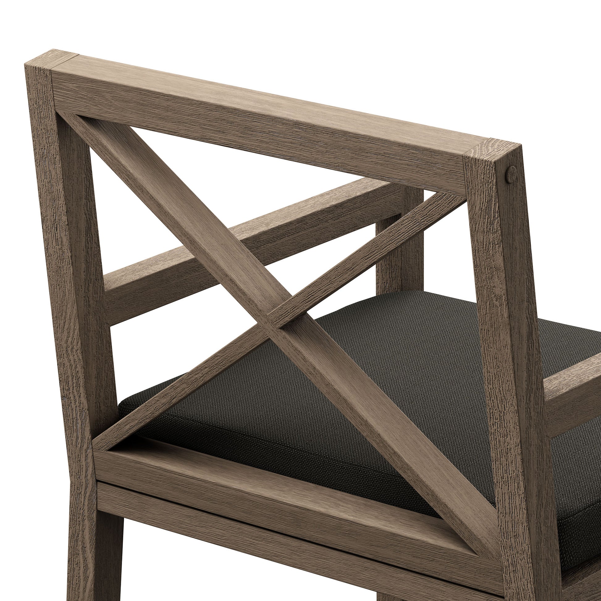 Northlake Outdoor Patio Teak Dining Armchair by Modway