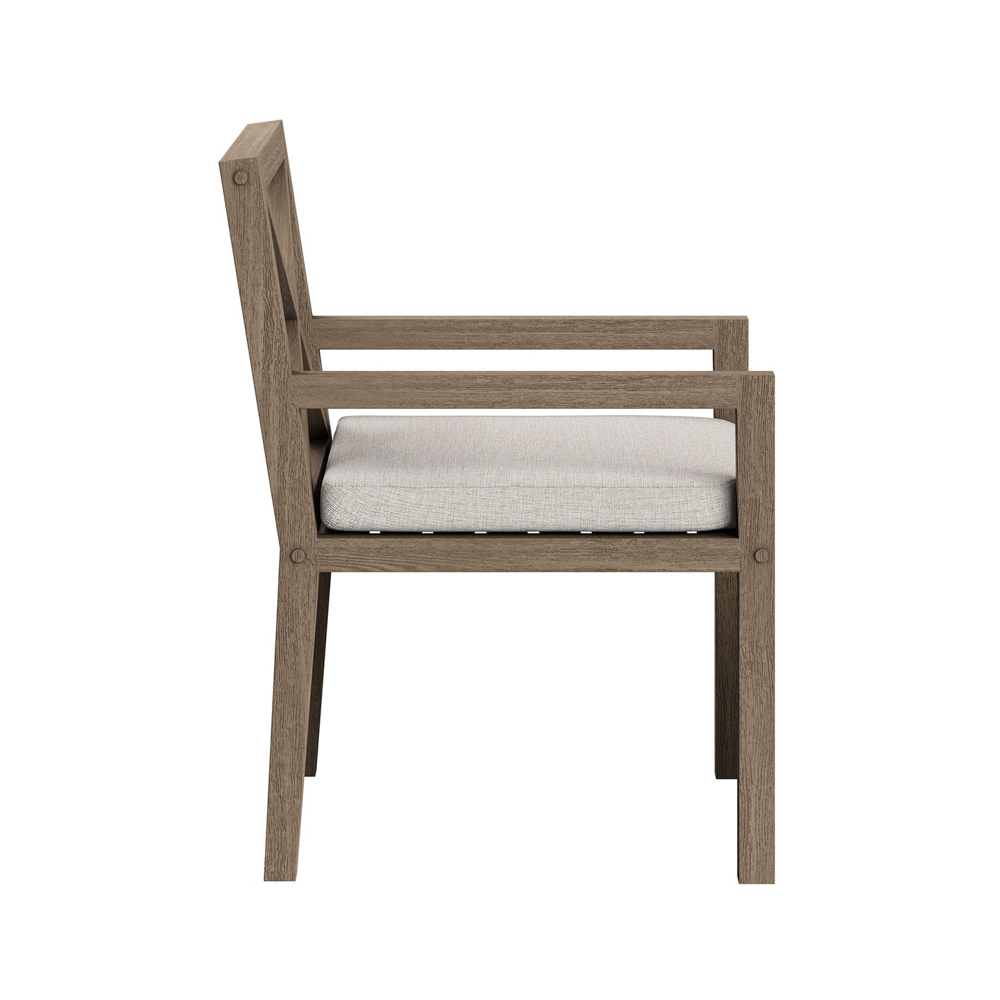Northlake Outdoor Patio Teak Dining Armchair by Modway