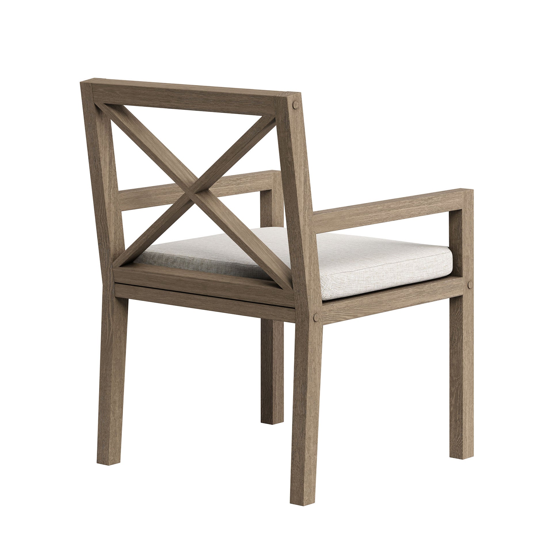 Northlake Outdoor Patio Teak Dining Armchair by Modway