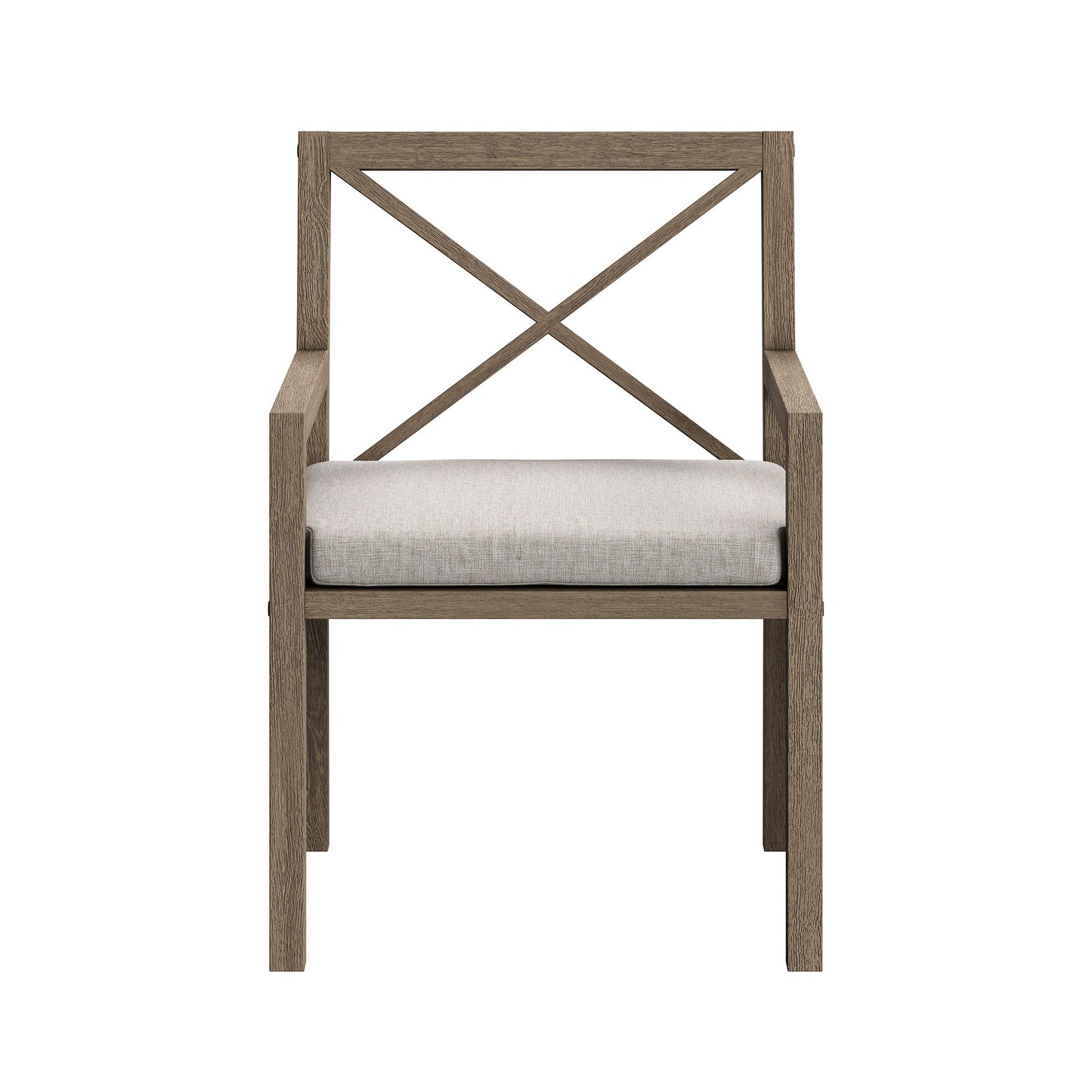 Northlake Outdoor Patio Teak Dining Armchair by Modway