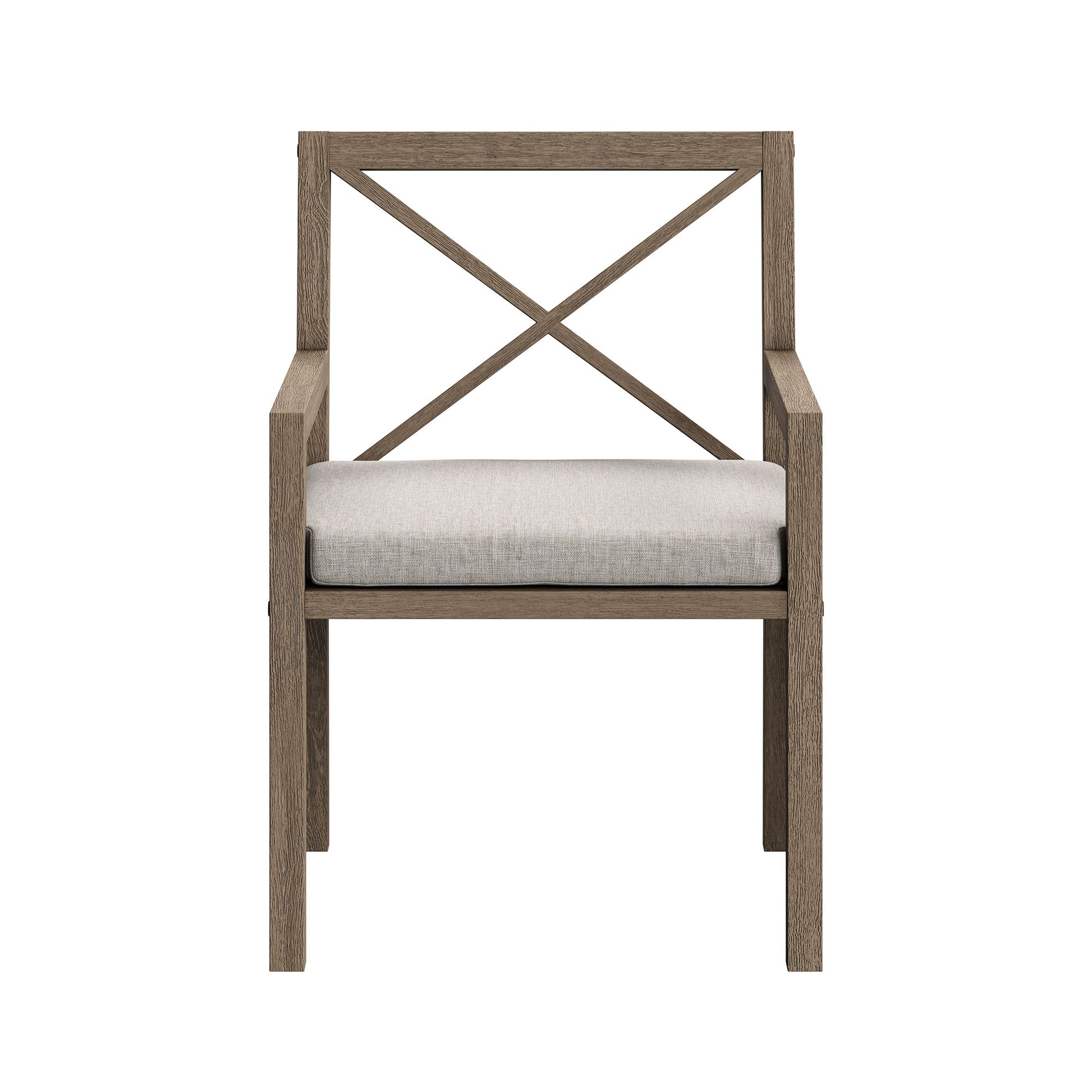 Northlake Outdoor Patio Teak Dining Armchair by Modway