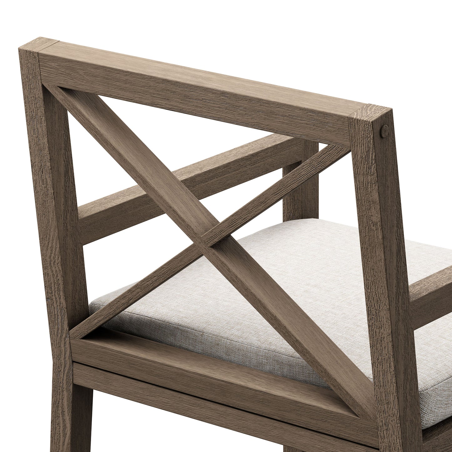 Northlake Outdoor Patio Teak Dining Armchair by Modway
