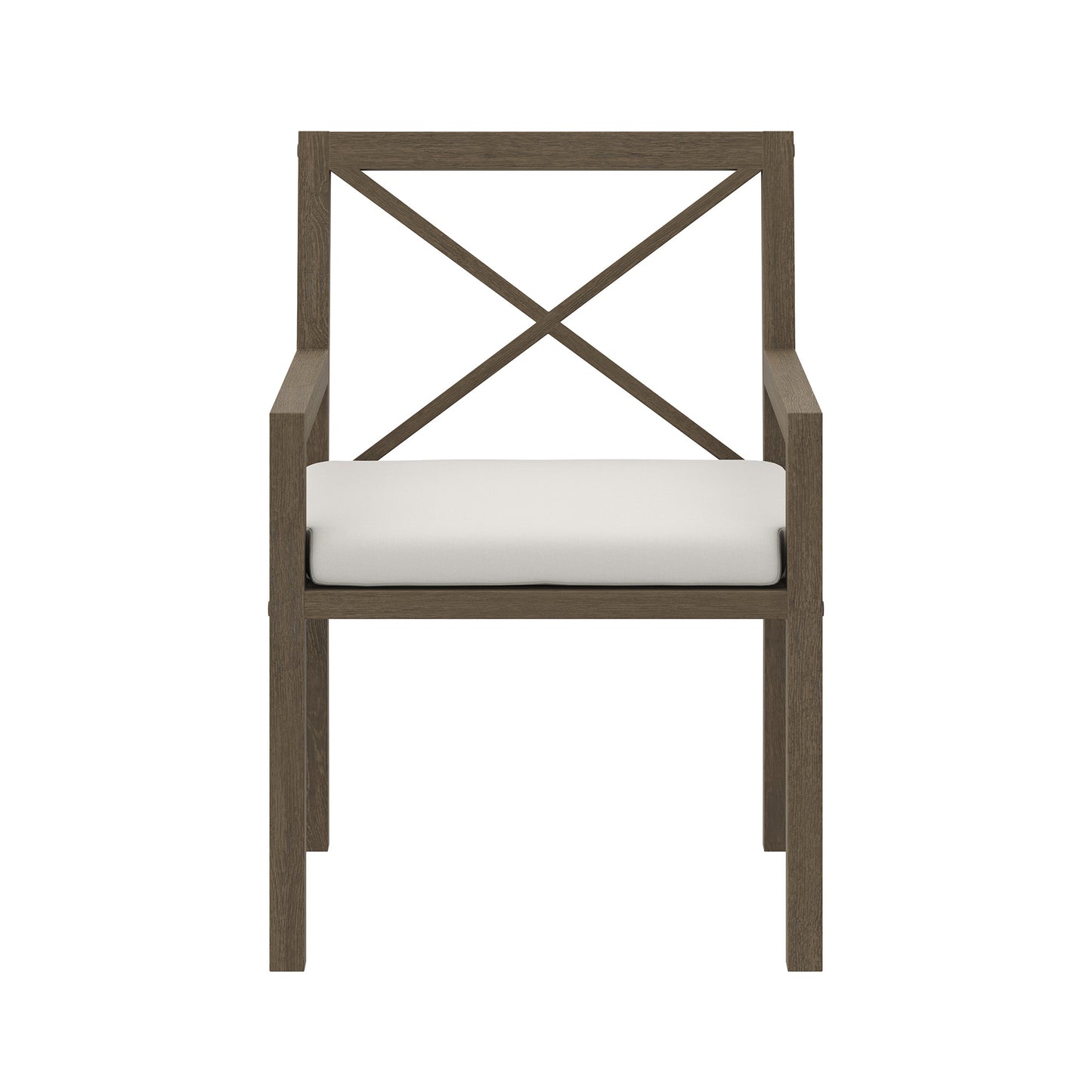 Northlake Outdoor Patio Teak Dining Armchair by Modway