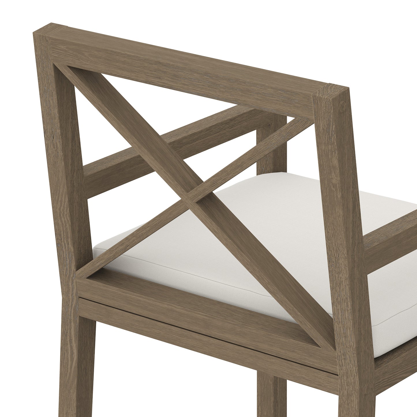 Northlake Outdoor Patio Teak Dining Armchair by Modway