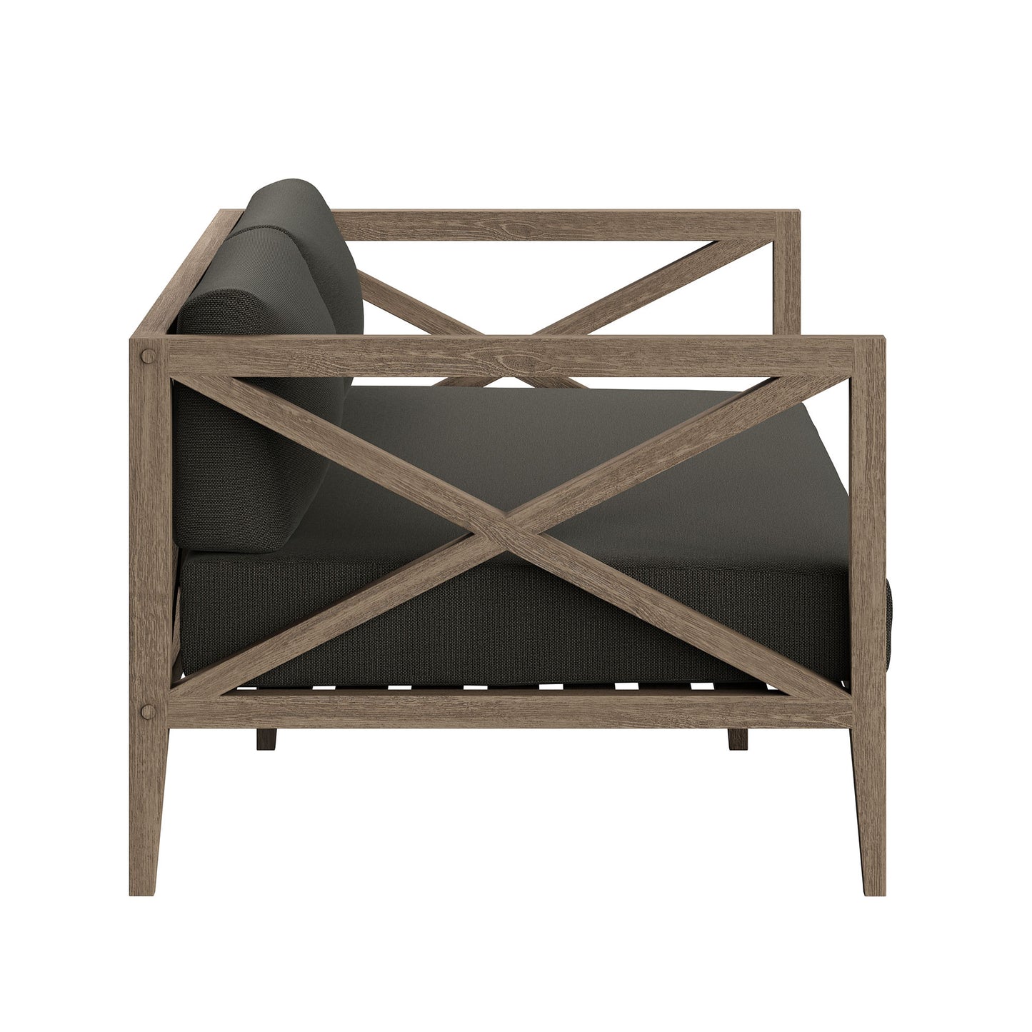 Northlake Outdoor Patio Teak Loveseat by Modway