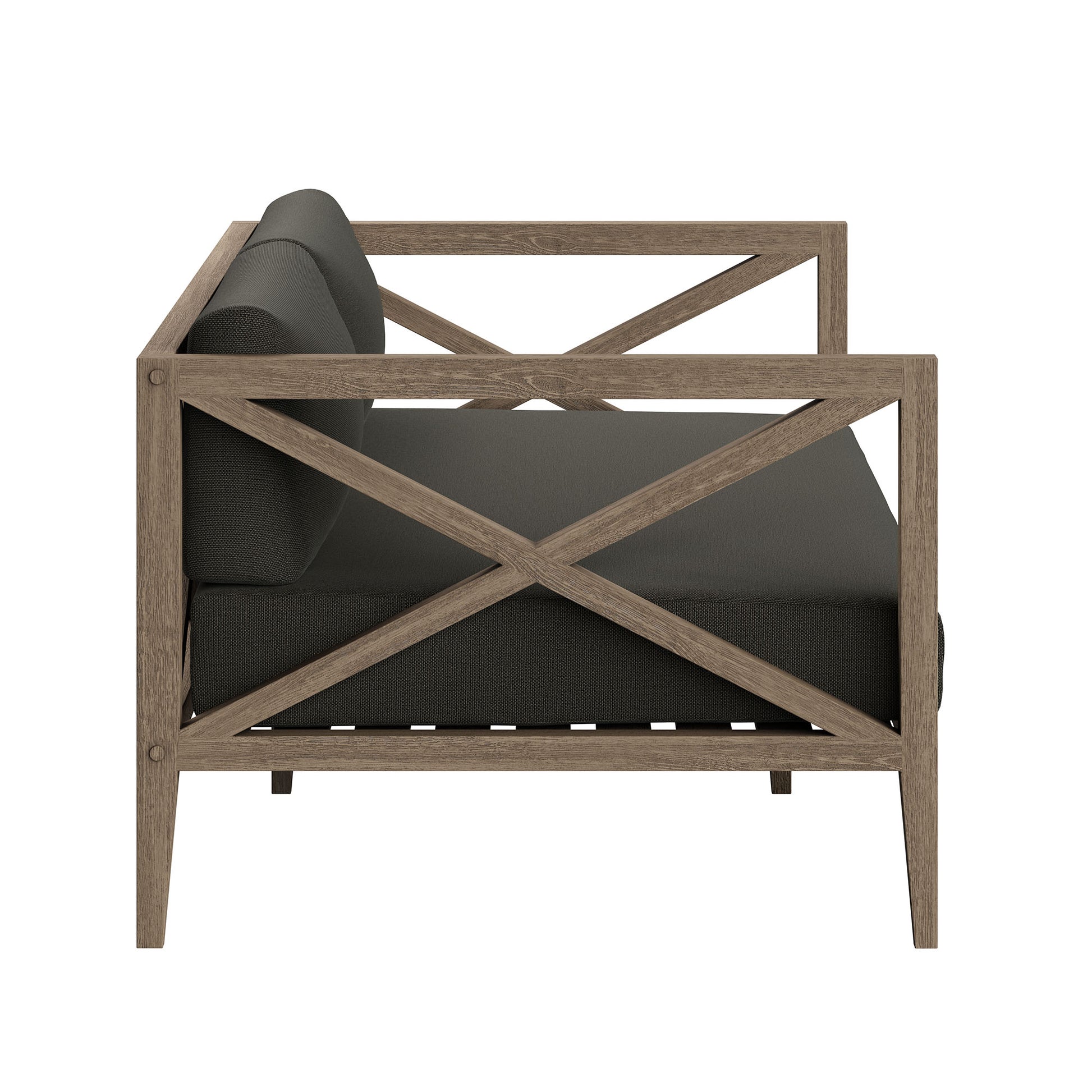 Northlake Outdoor Patio Teak Loveseat by Modway