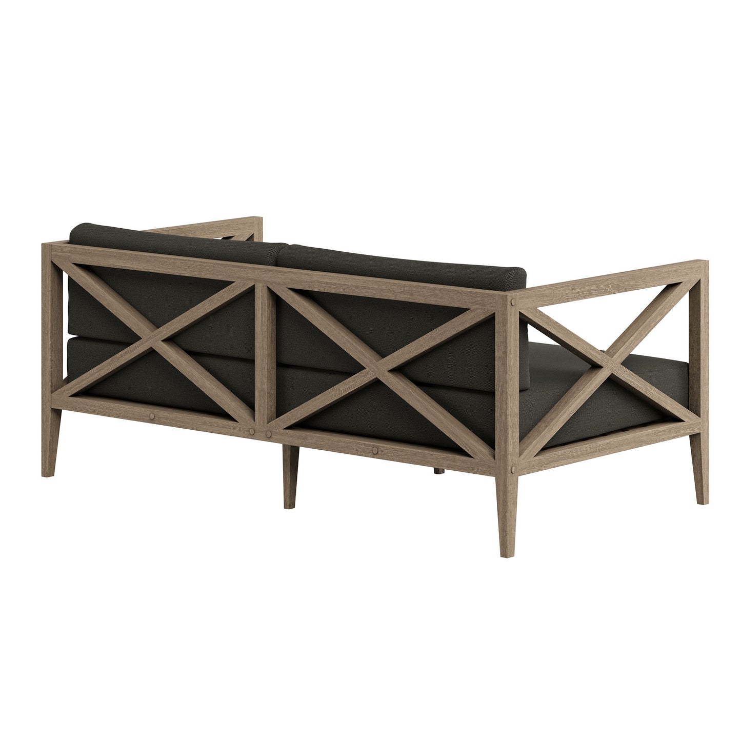 Northlake Outdoor Patio Teak Loveseat by Modway