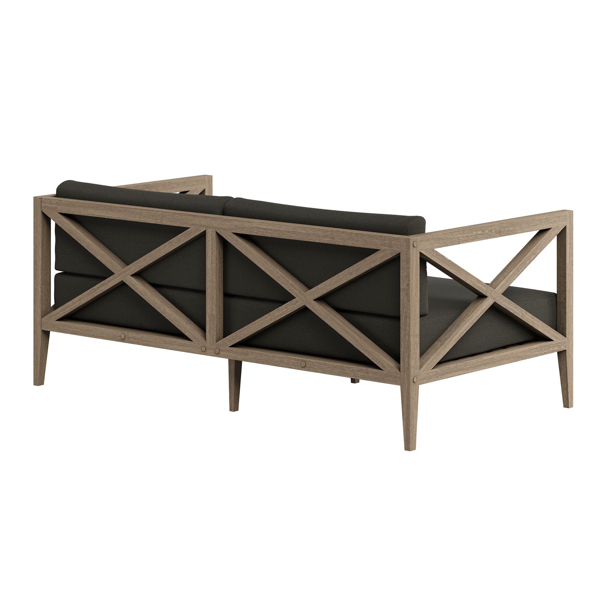 Northlake Outdoor Patio Teak Loveseat by Modway