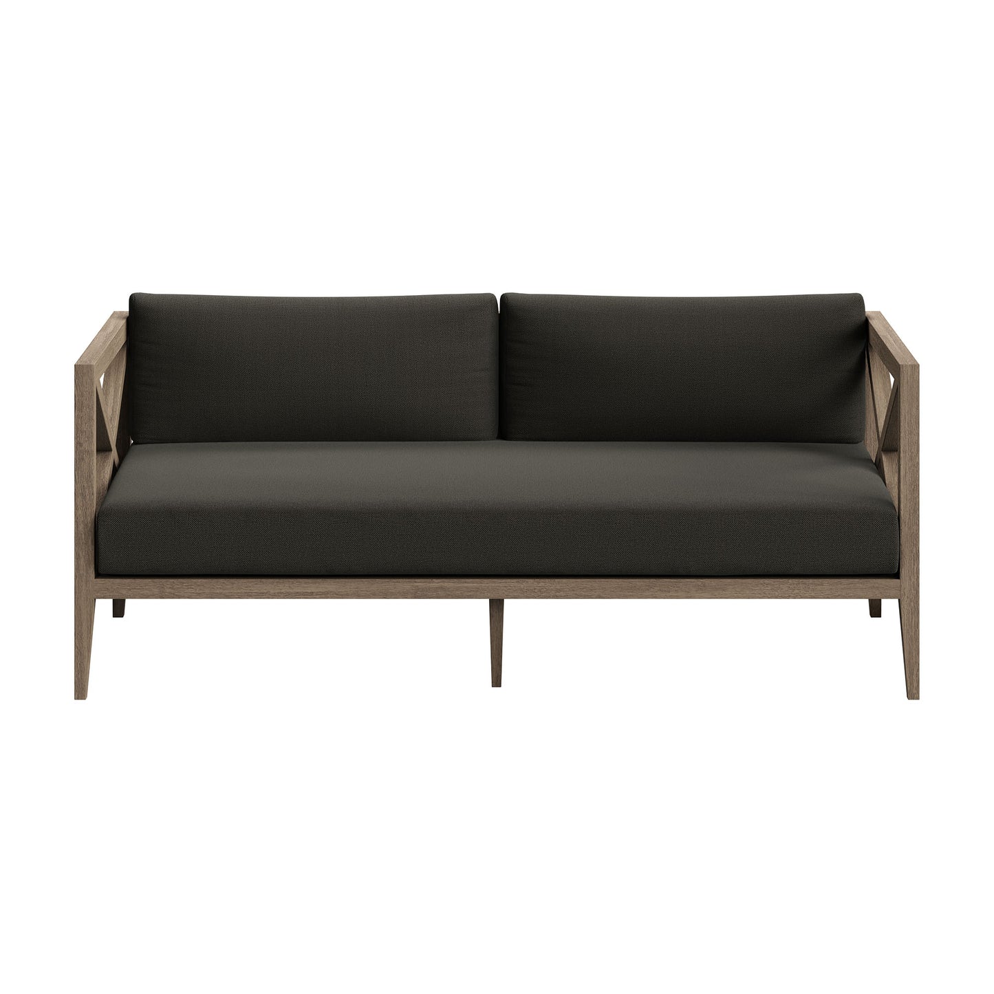 Northlake Outdoor Patio Teak Loveseat by Modway