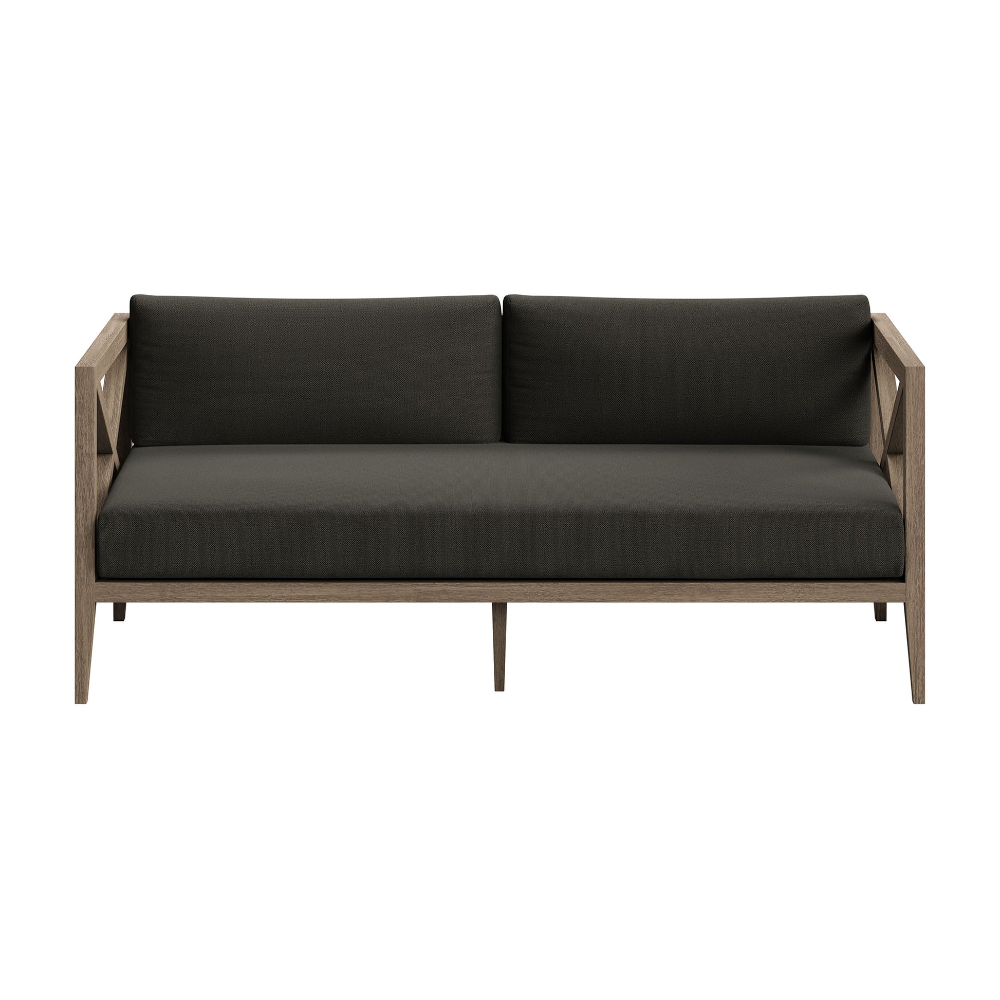 Northlake Outdoor Patio Teak Loveseat by Modway