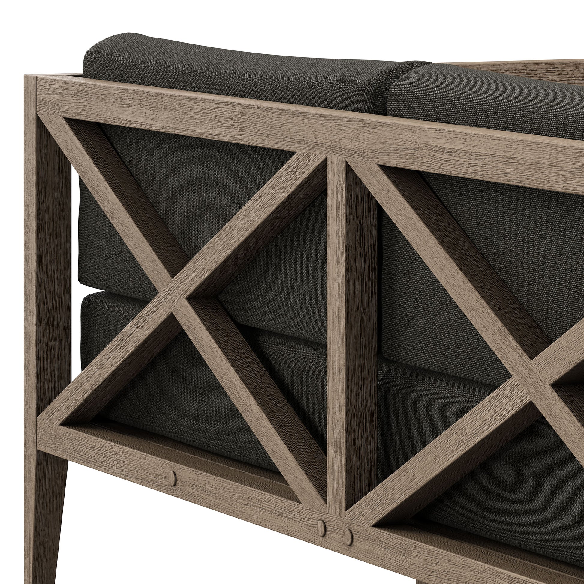 Northlake Outdoor Patio Teak Loveseat by Modway