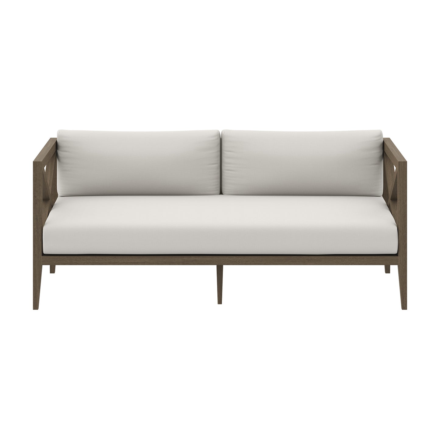 Northlake Outdoor Patio Teak Loveseat by Modway