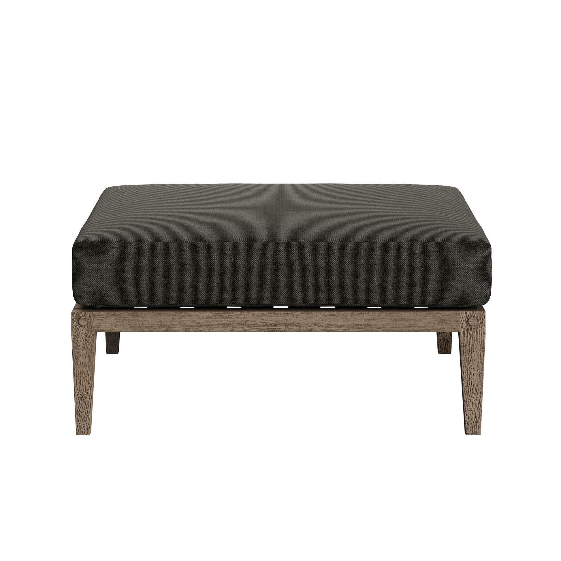 Northlake Outdoor Patio Teak Ottoman by Modway