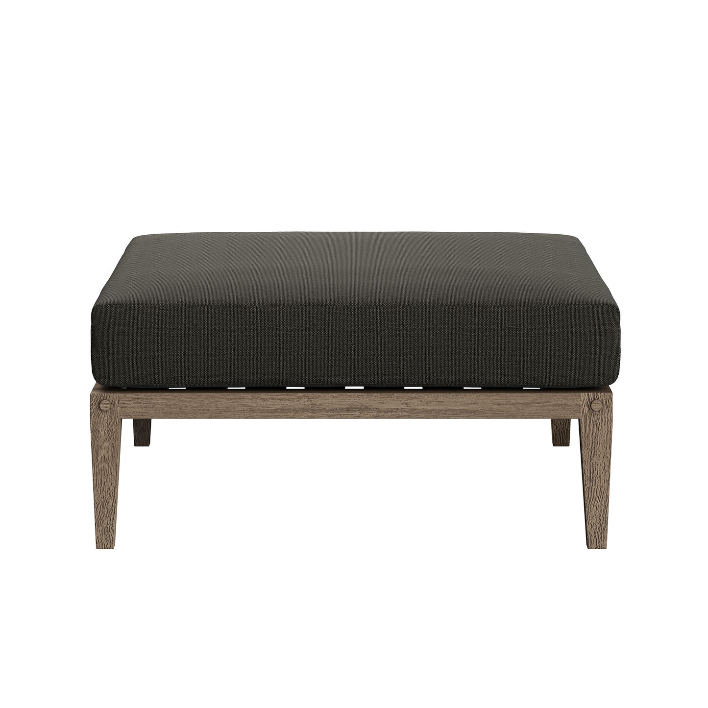 Northlake Outdoor Patio Teak Wood Loveseat and Ottoman Set by Modway