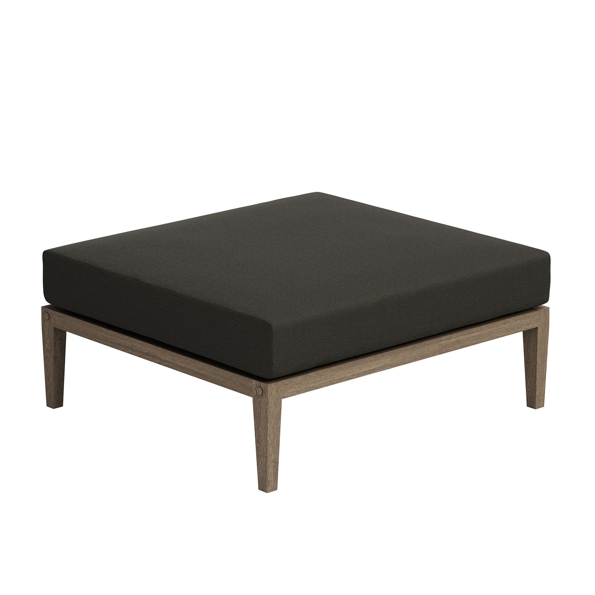 Northlake Outdoor Patio Teak Wood Loveseat and Ottoman Set by Modway