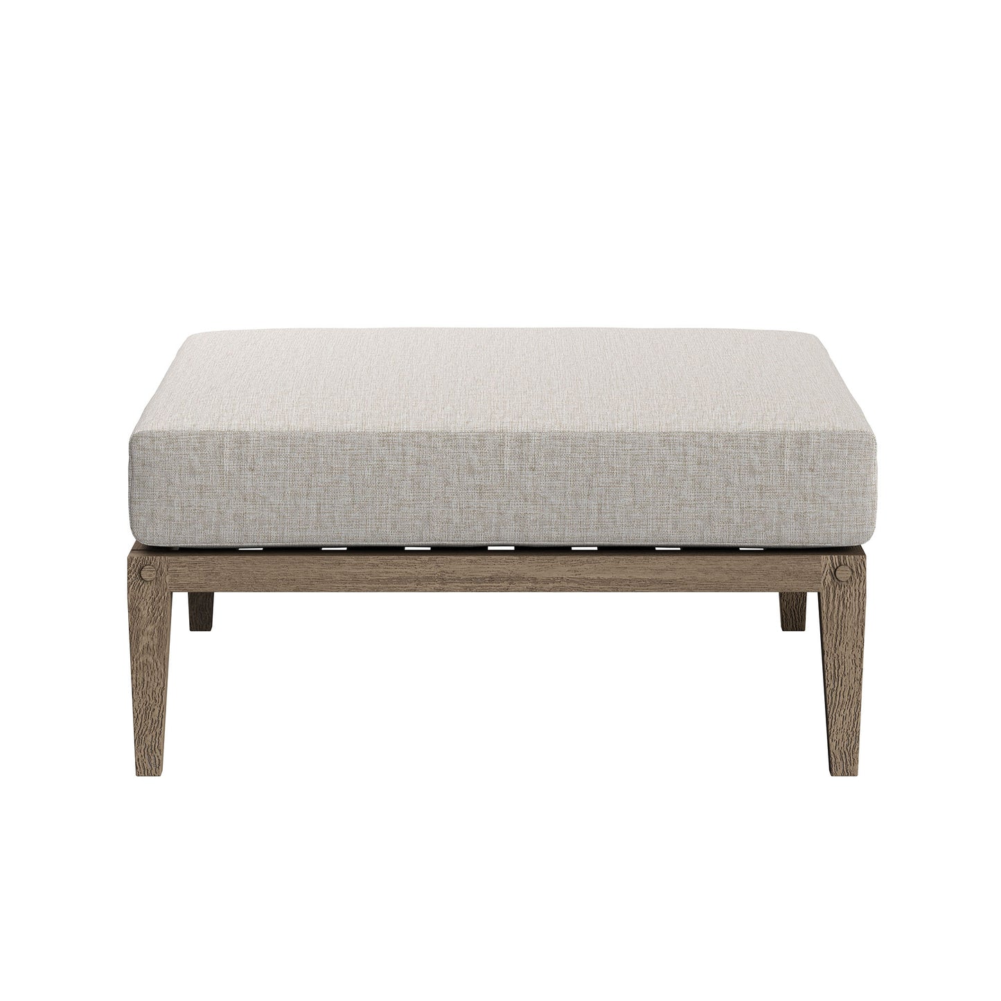 Northlake Outdoor Patio Teak Ottoman by Modway
