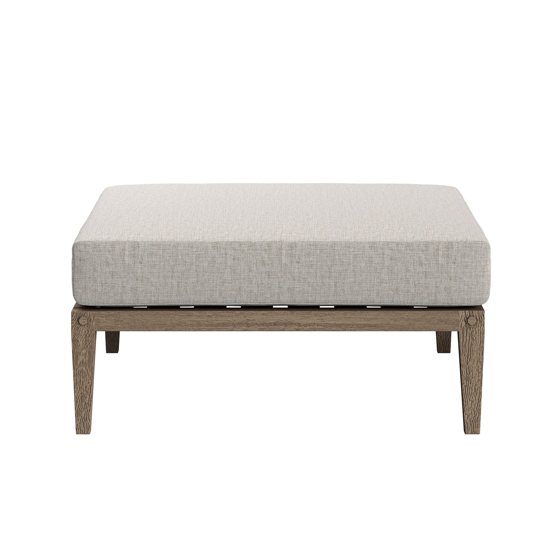 Northlake Outdoor Patio Teak Ottoman by Modway