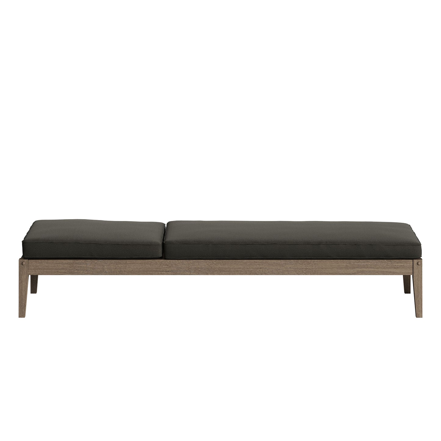 Northlake Outdoor Patio Teak Chaise Lounge by Modway