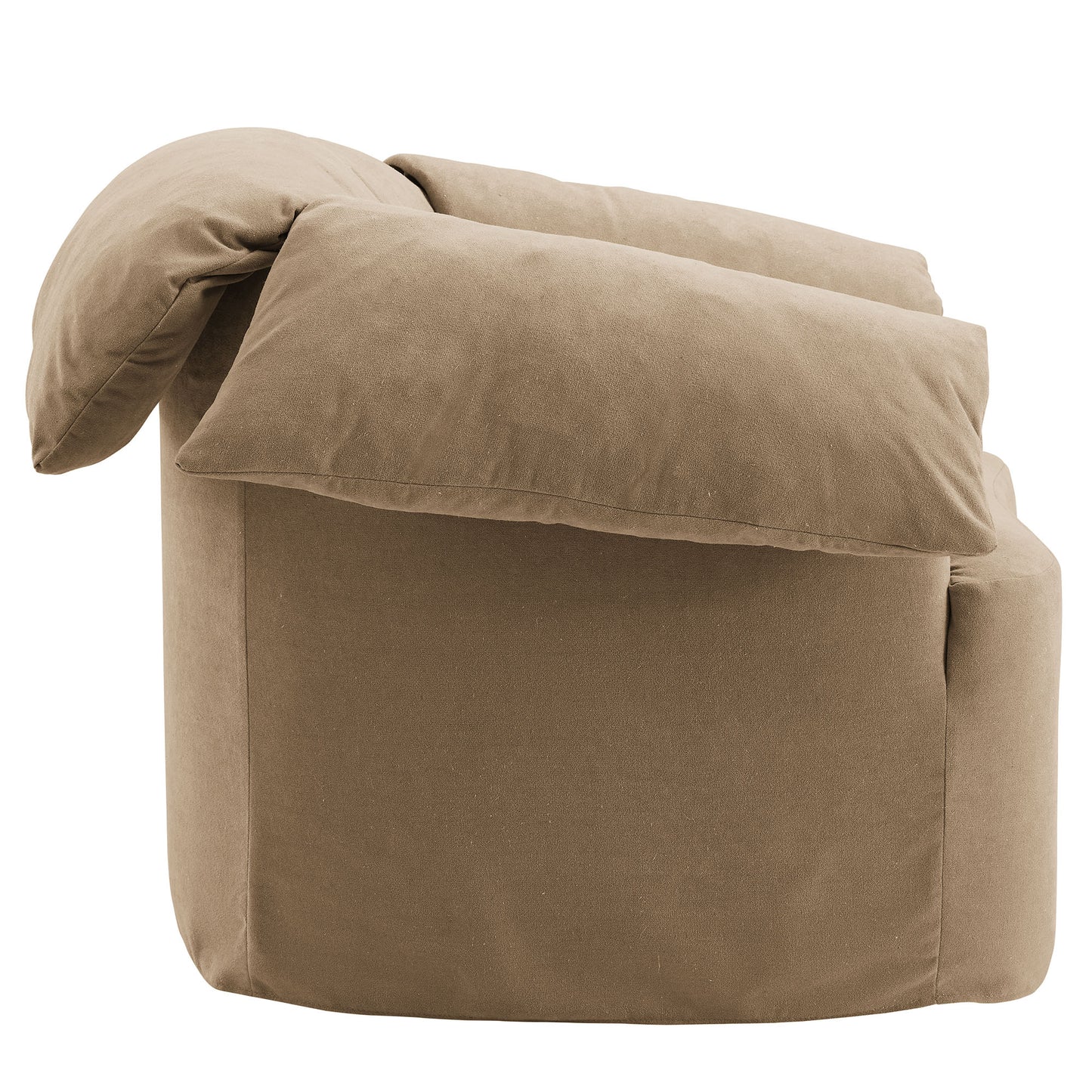 Lark Slipcovered Fabric Oversized Armchair by Modway