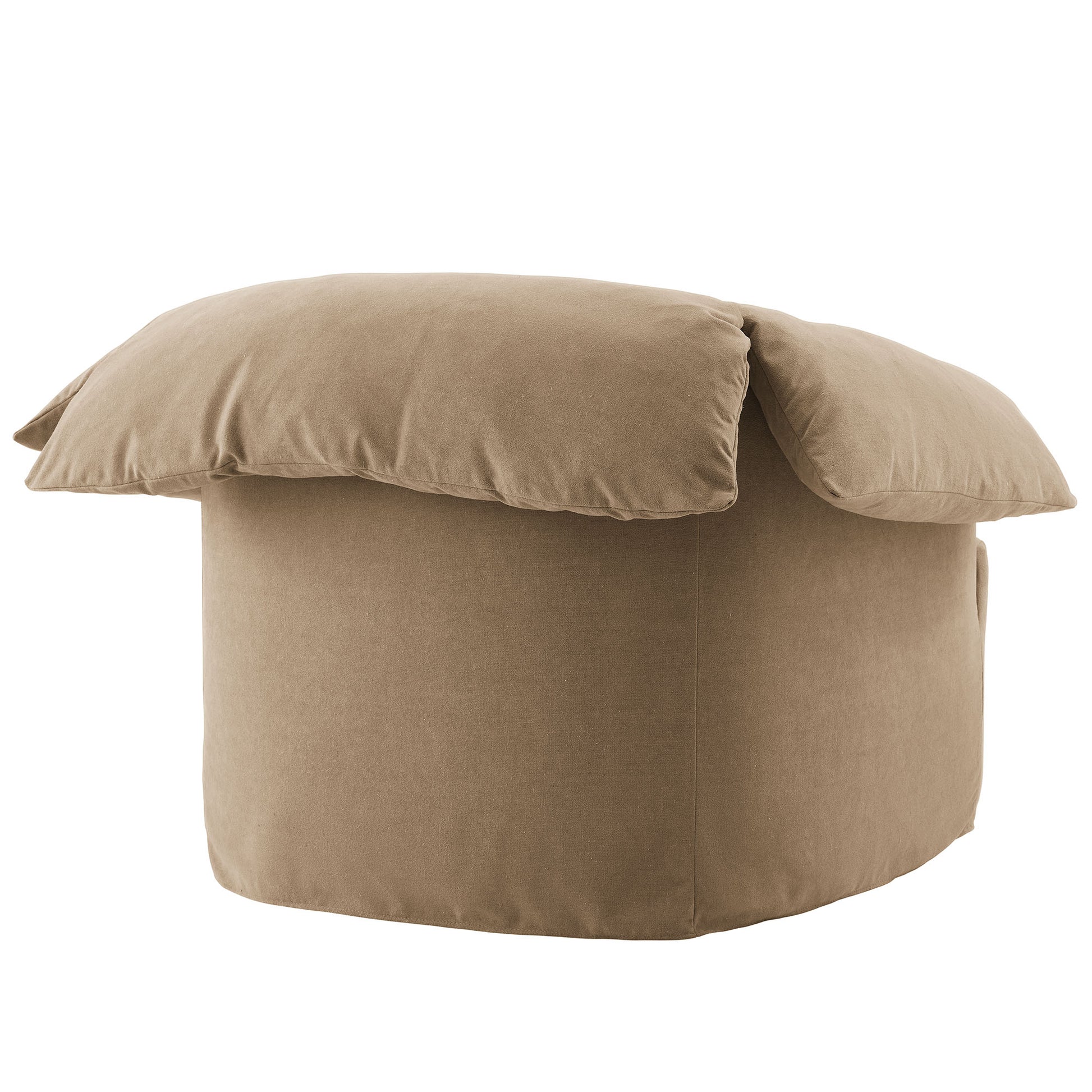Lark Slipcovered Fabric Oversized Armchair by Modway
