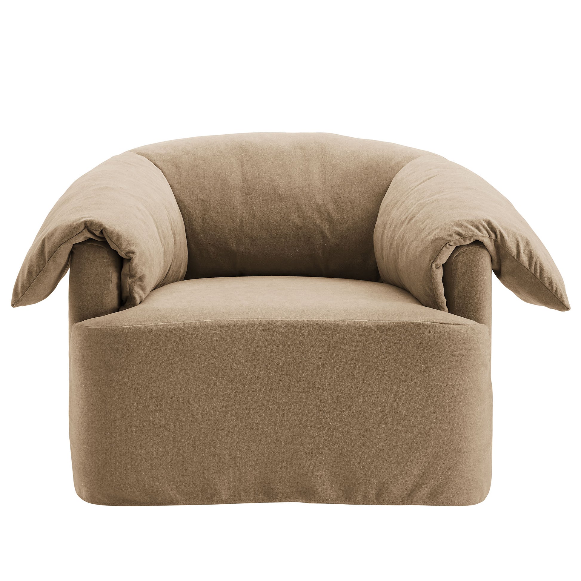Lark Slipcovered Fabric Oversized Armchair by Modway