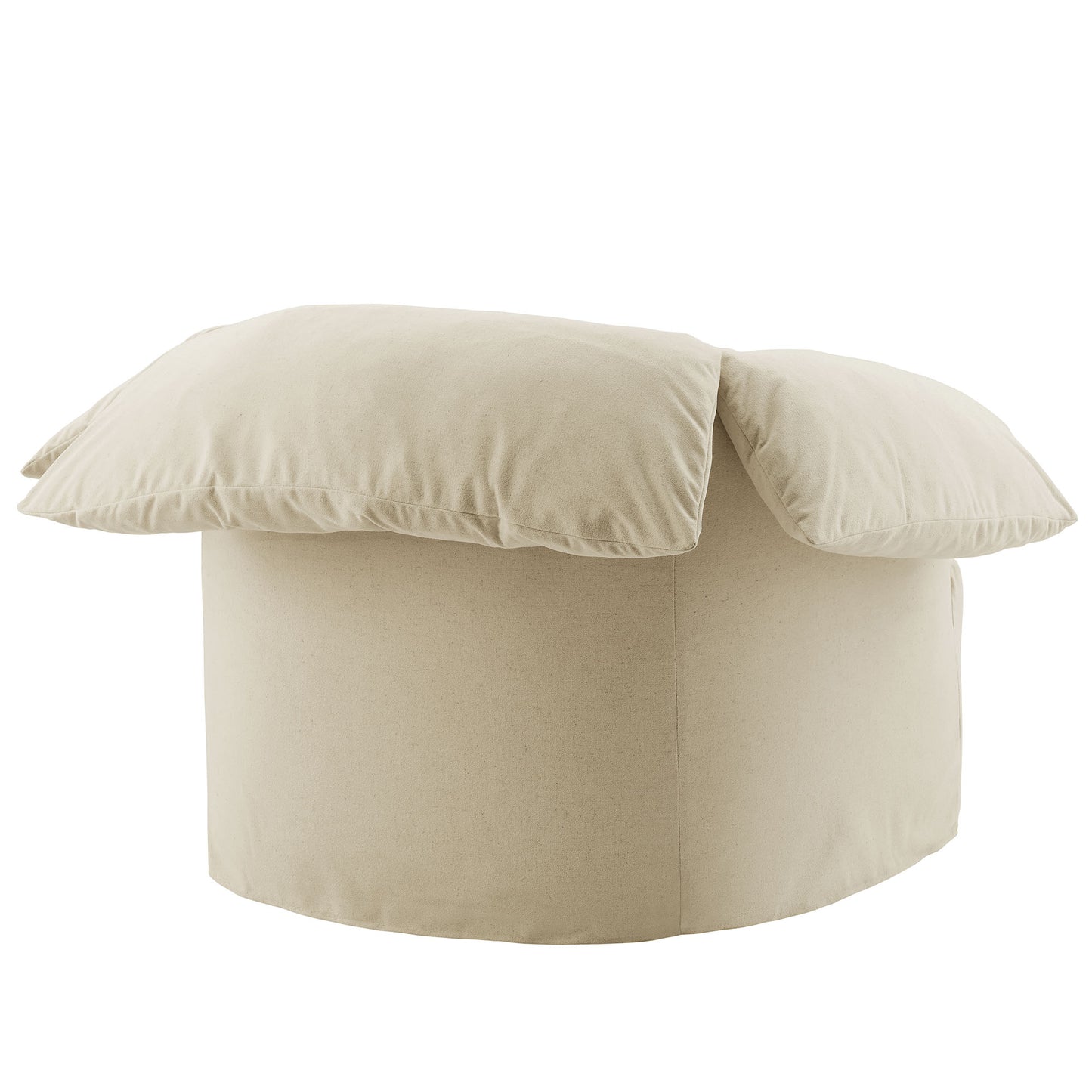 Lark Slipcovered Fabric Oversized Armchair by Modway