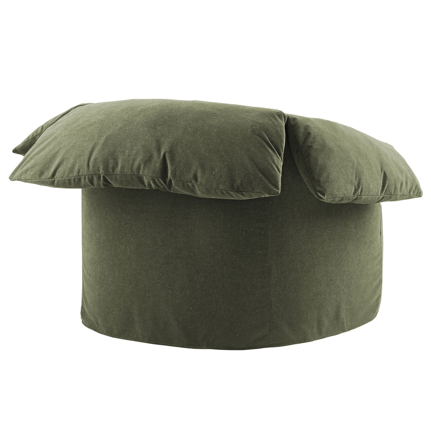 Lark Slipcovered Fabric Oversized Armchair by Modway