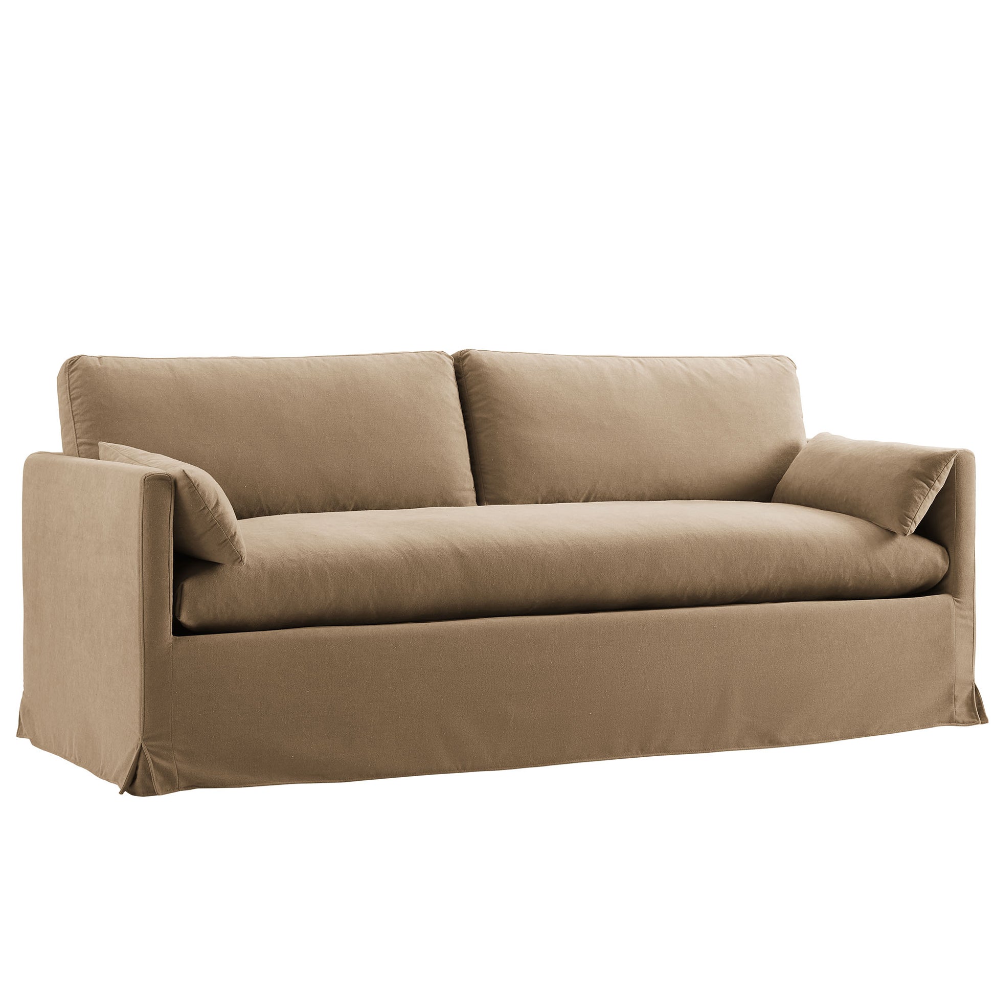 Wellfleet 85" Slipcovered Fabric Sofa by Modway