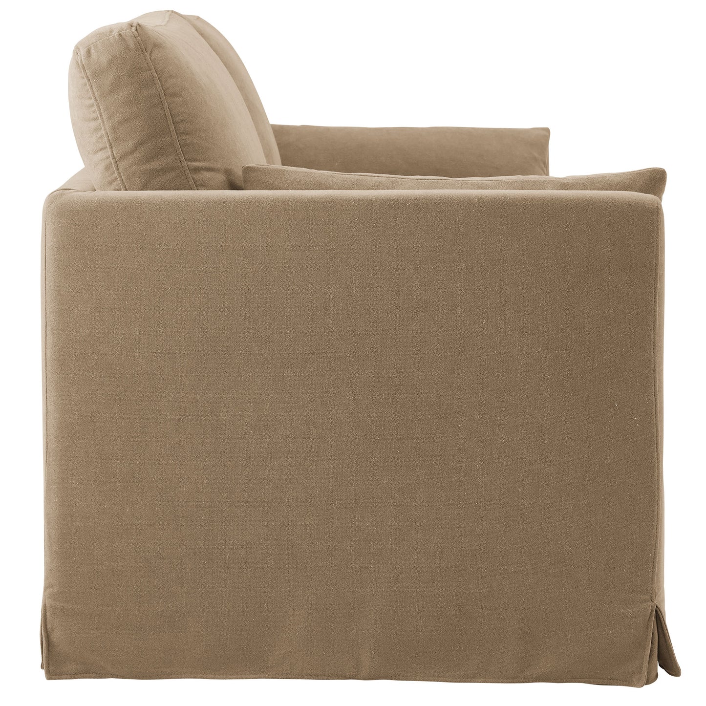 Wellfleet 85" Slipcovered Fabric Sofa by Modway