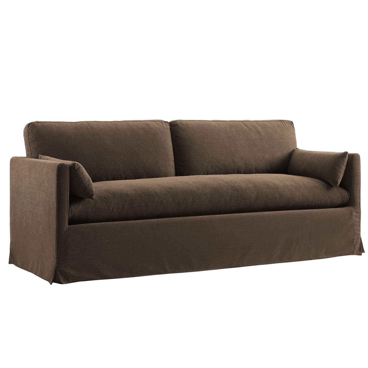 Wellfleet 85" Slipcovered Fabric Sofa by Modway