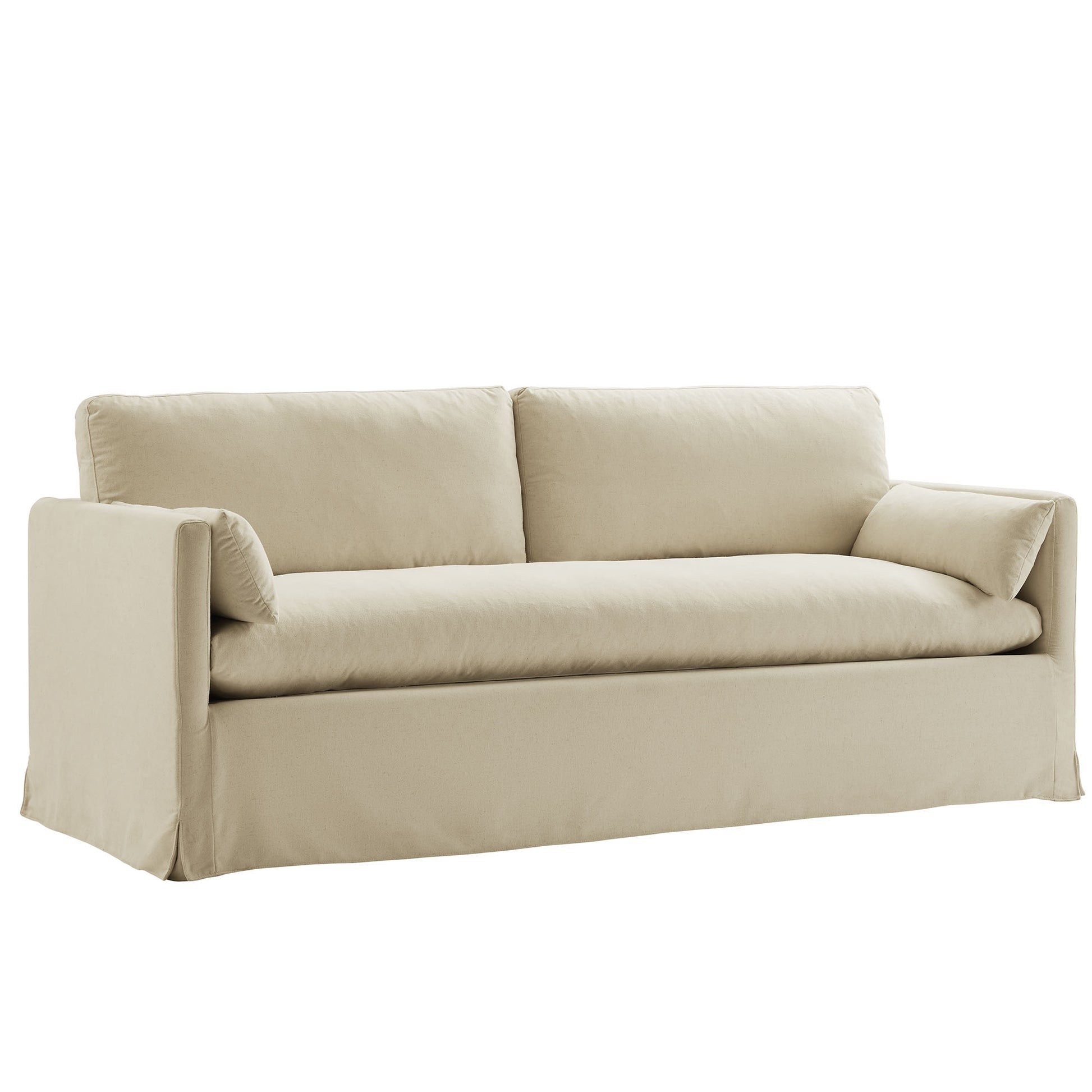 Wellfleet 85" Slipcovered Fabric Sofa by Modway