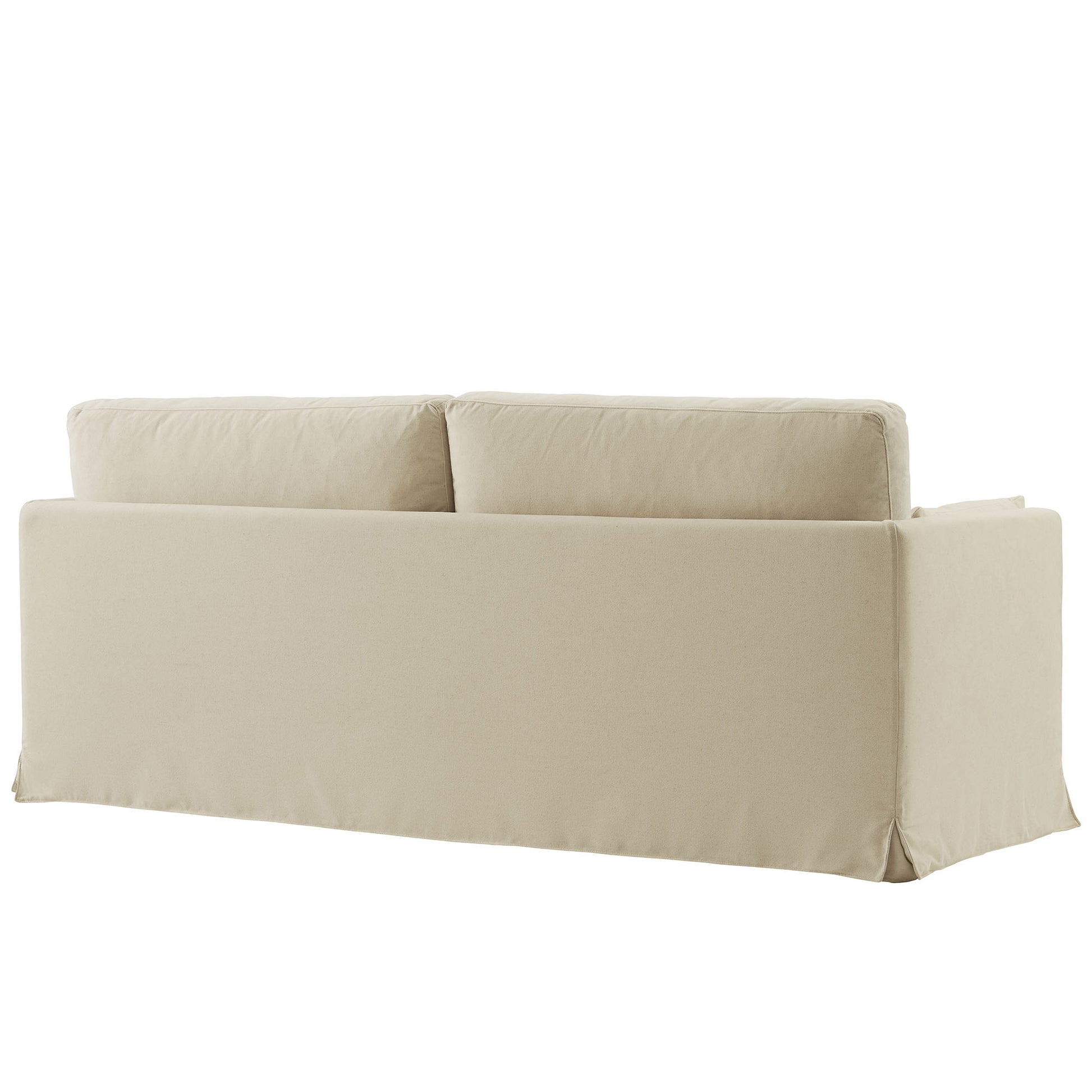 Wellfleet 85" Slipcovered Fabric Sofa by Modway