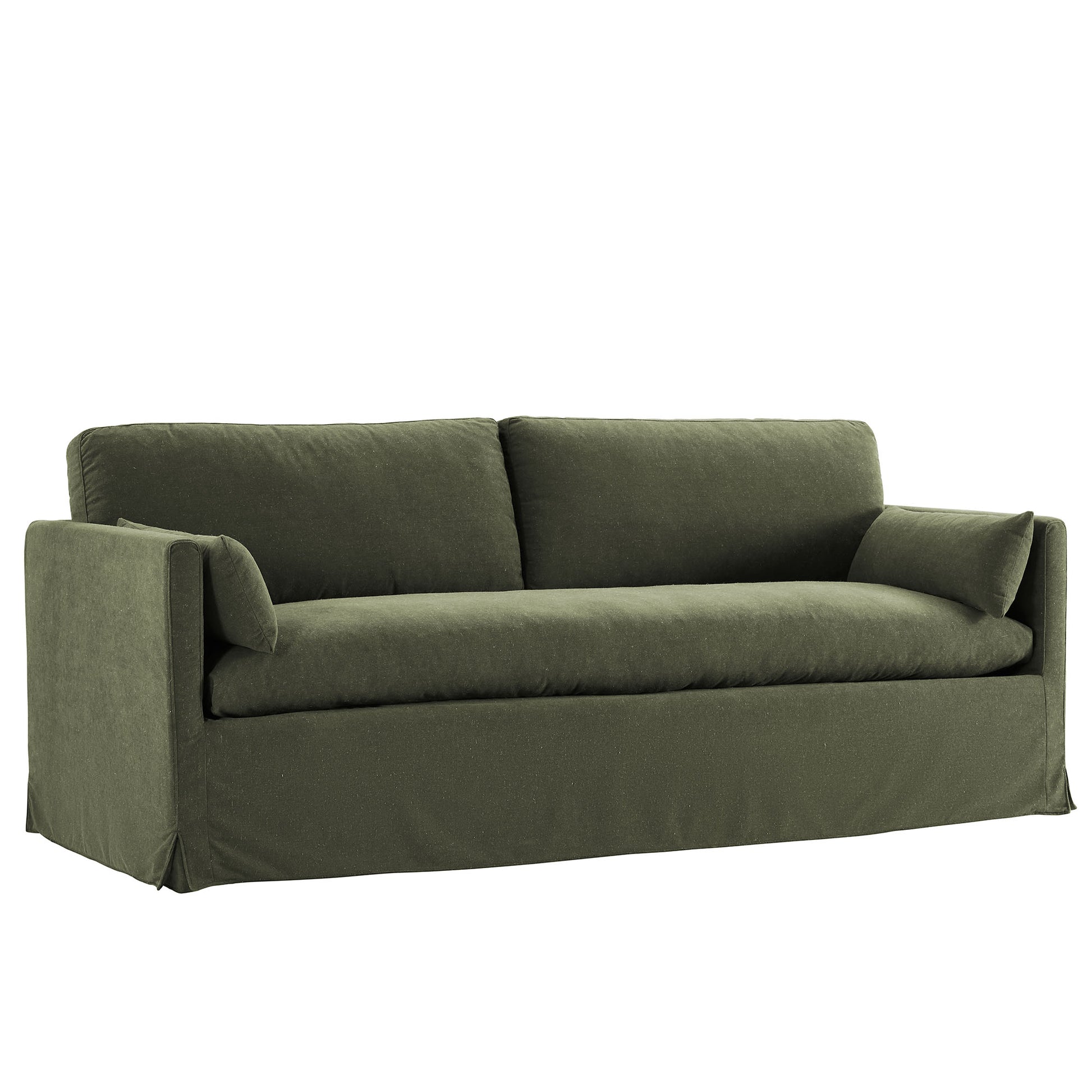 Wellfleet 85" Slipcovered Fabric Sofa by Modway