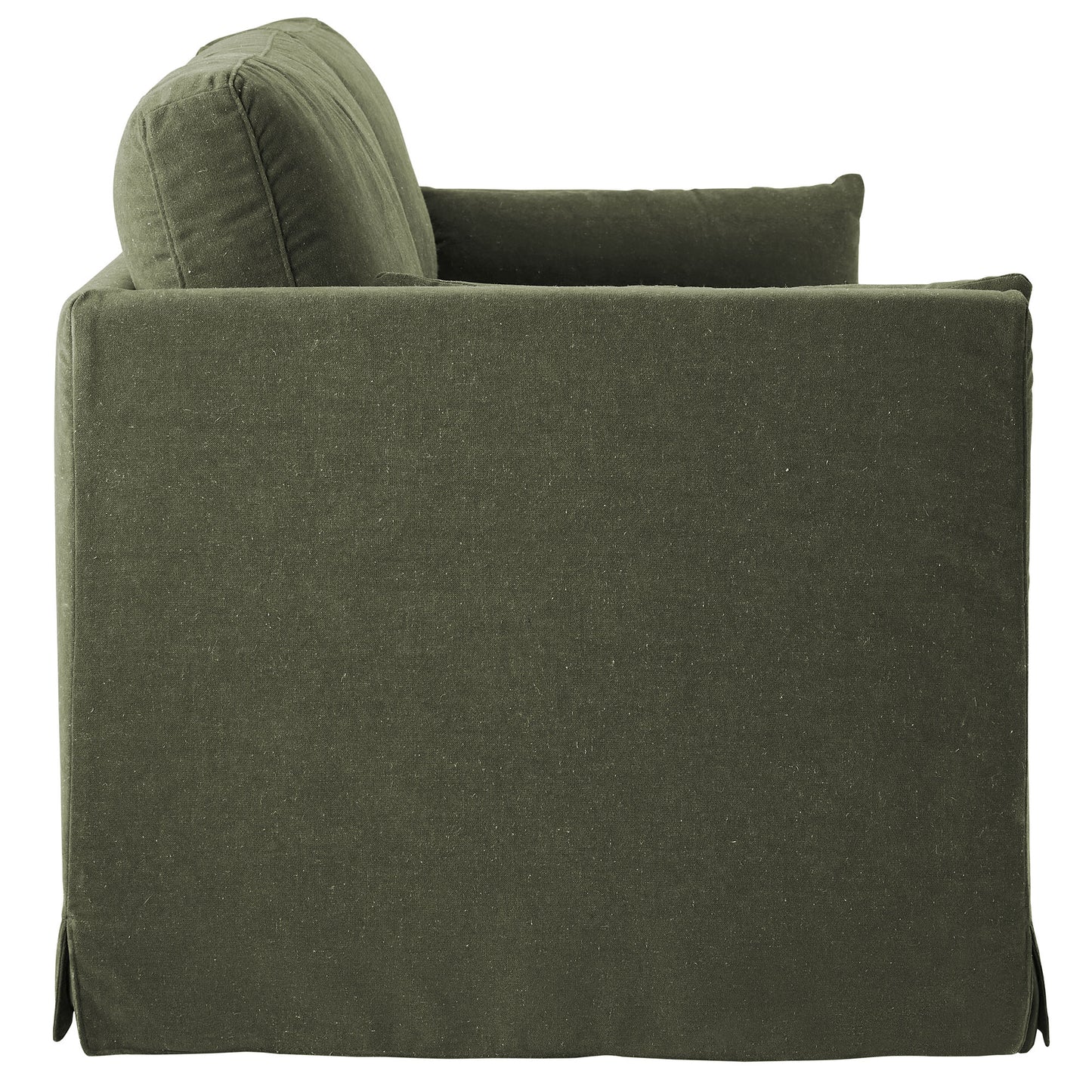 Wellfleet 85" Slipcovered Fabric Sofa by Modway