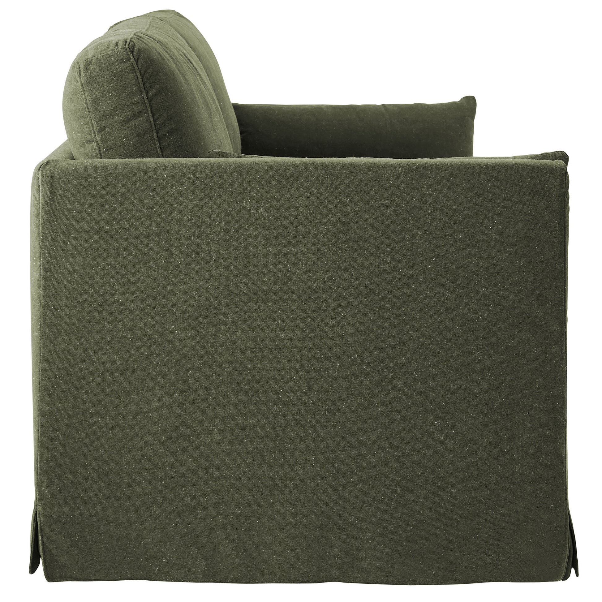 Wellfleet 85" Slipcovered Fabric Sofa by Modway