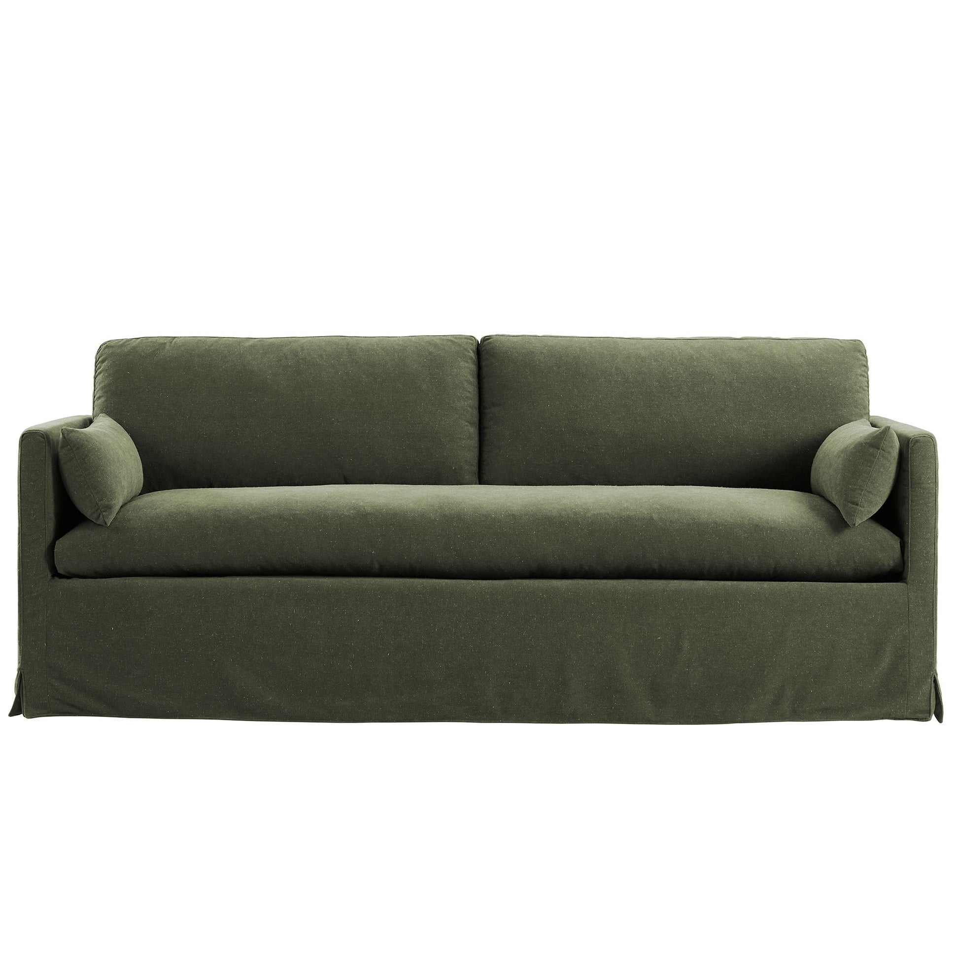 Wellfleet 85" Slipcovered Fabric Sofa by Modway