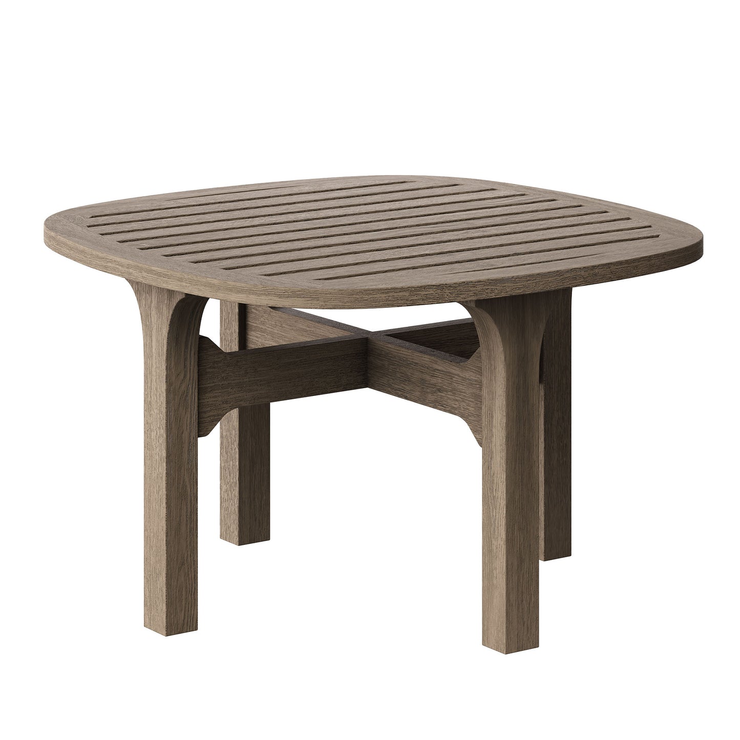 Saratoga 4-Piece Outdoor Patio Teak Wood Furniture Set by Modway